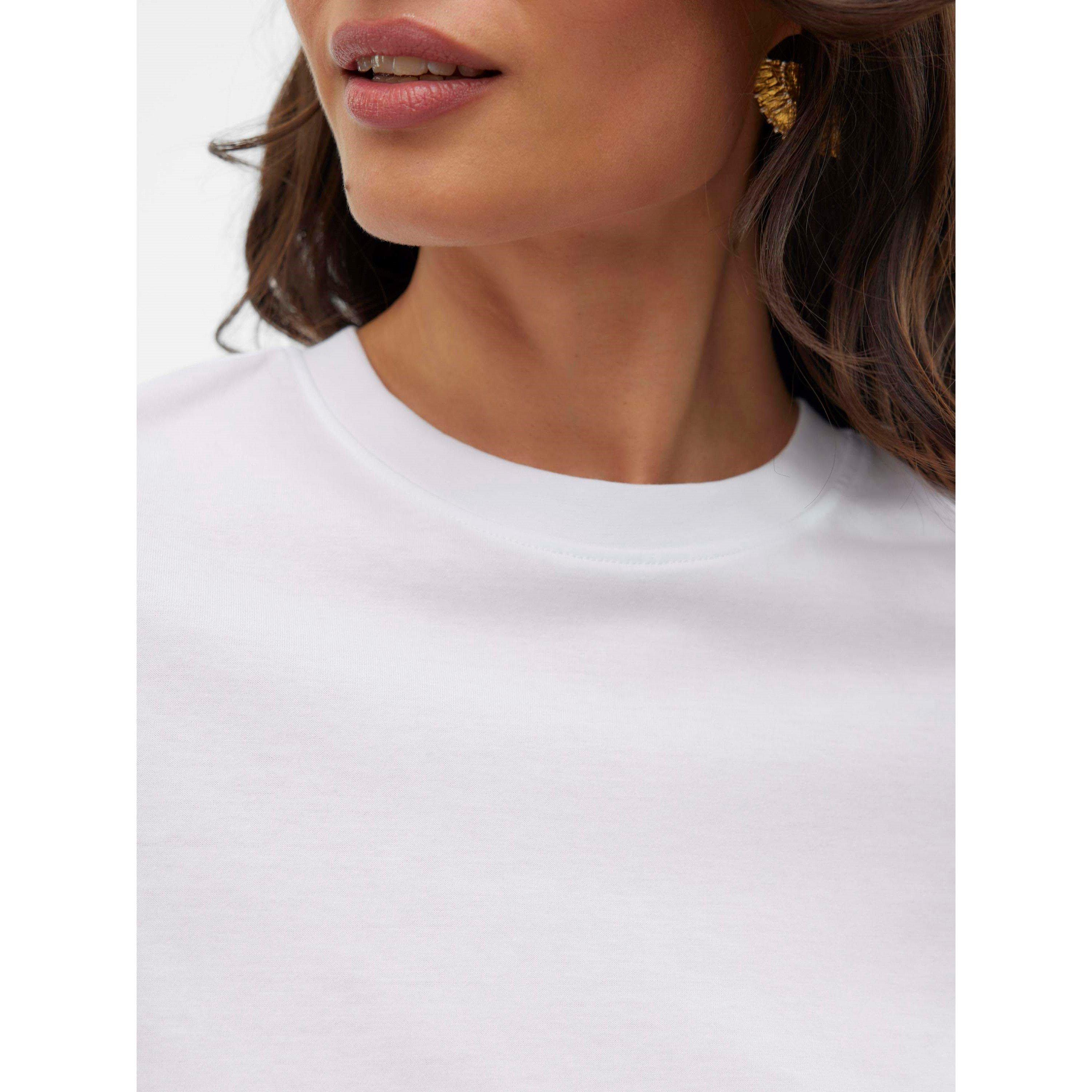 Bright White - Vero Moda - Women's Paulina Short Sleeve T-Shirt - 4