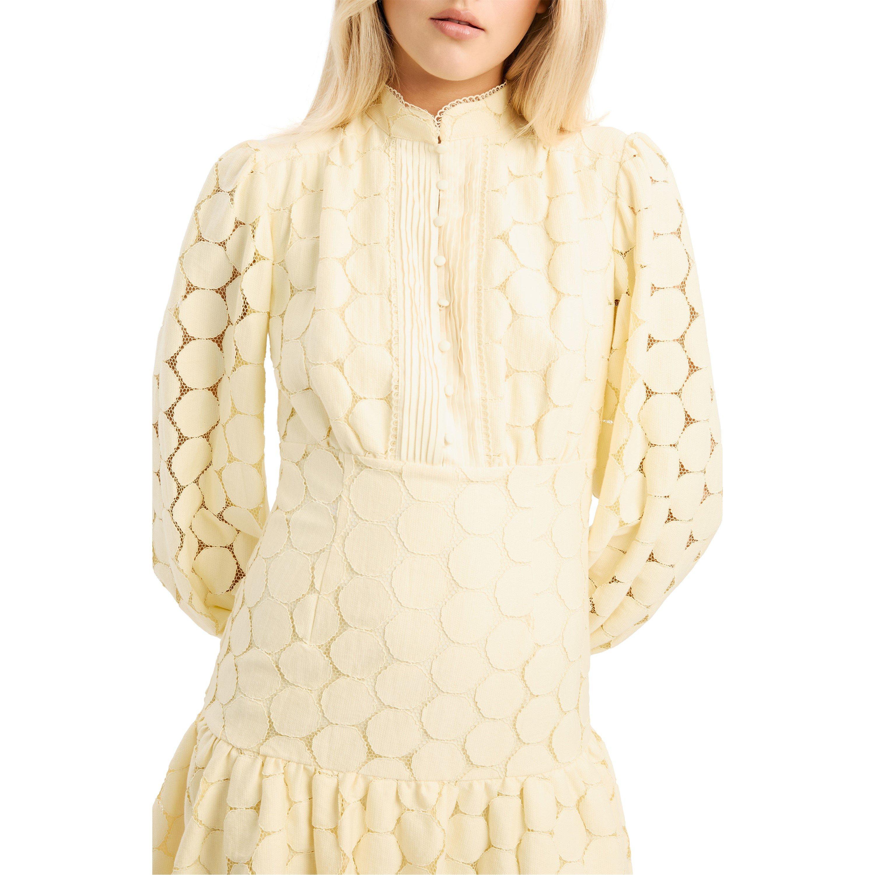 Yellow - Bardot - Womens Remy Spot Mini Shirt Dress - 7
