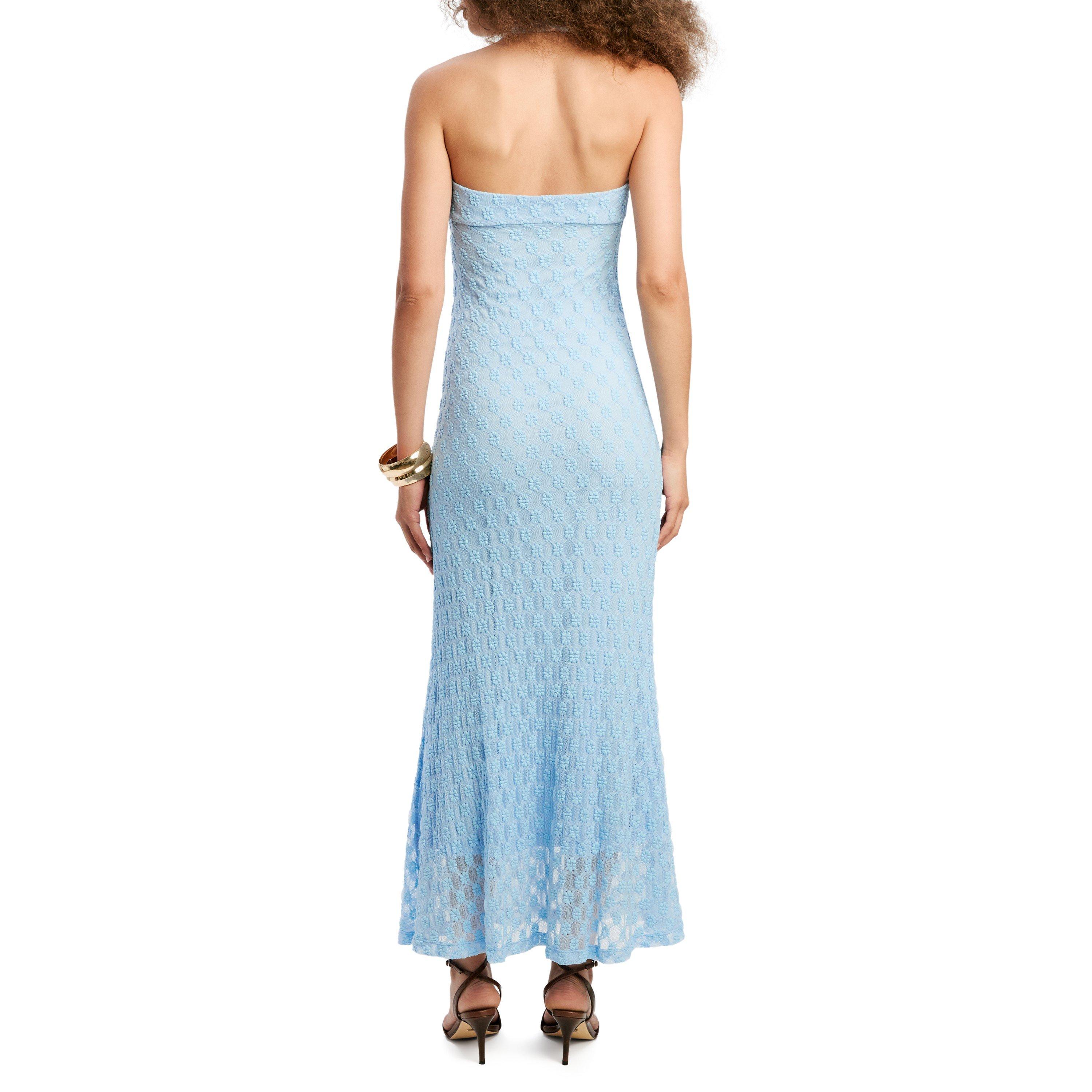 Blue - Bardot - Women's Mariko Halter Neck Shirt Dress - 2