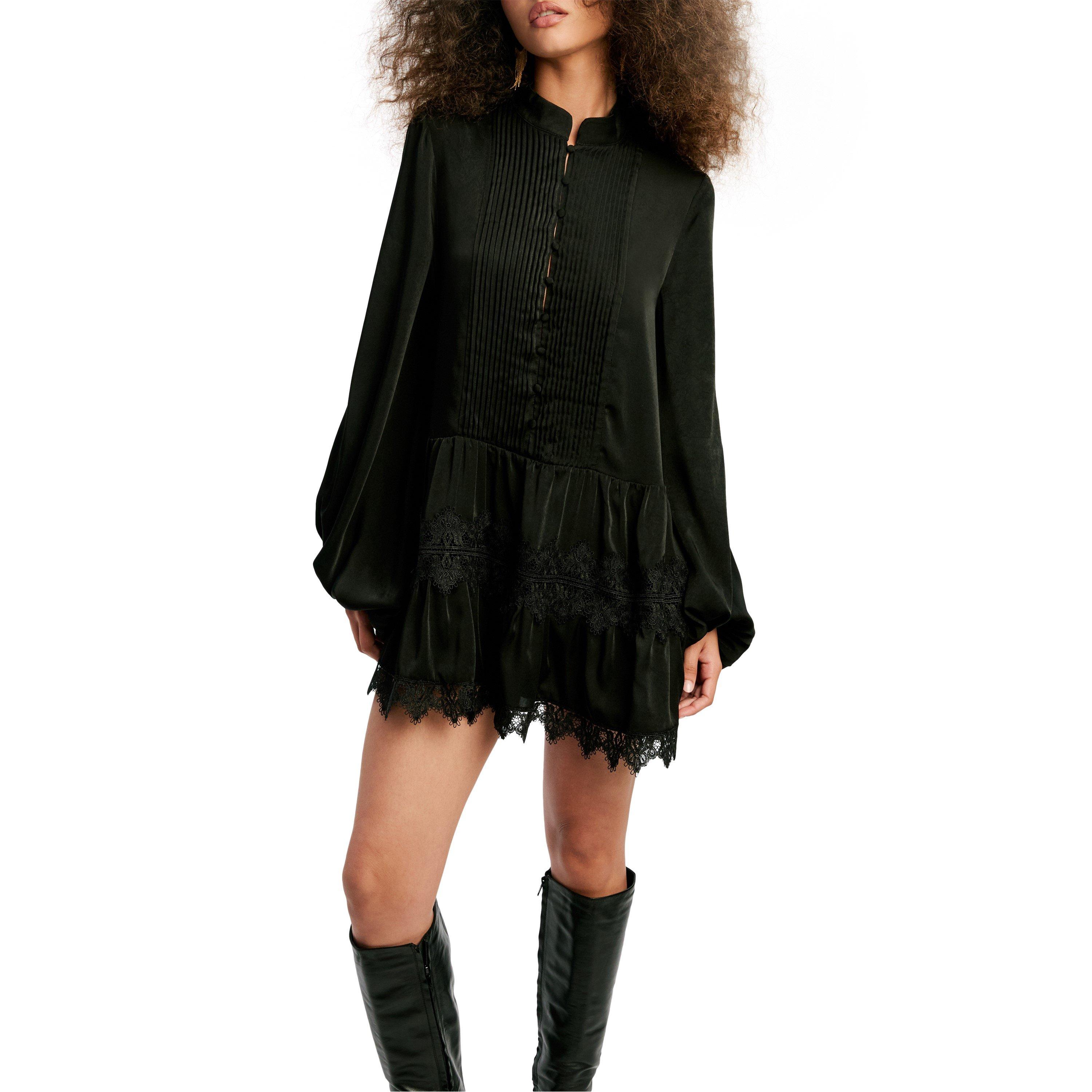 Black - Bardot - Womens Antonia Shirt Dress - 8