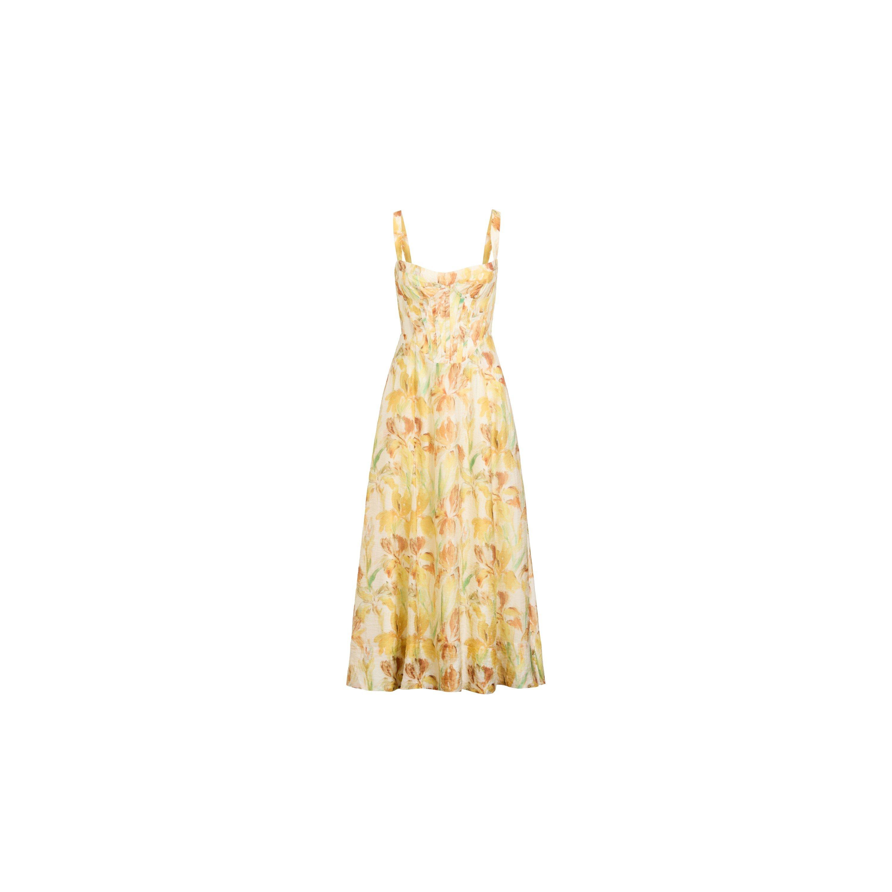 Floral - Bardot - Womens Adaline Long Midi Dress - 1