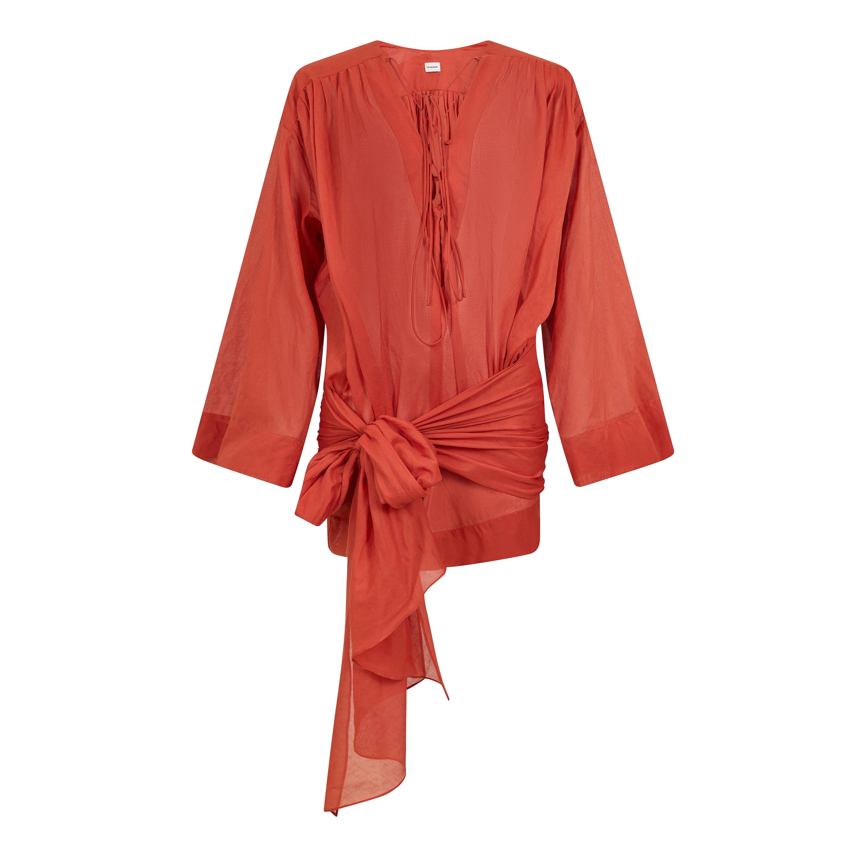 Tangerine - The Andamane - Women's Indira Wrapped Mini Dress - 1