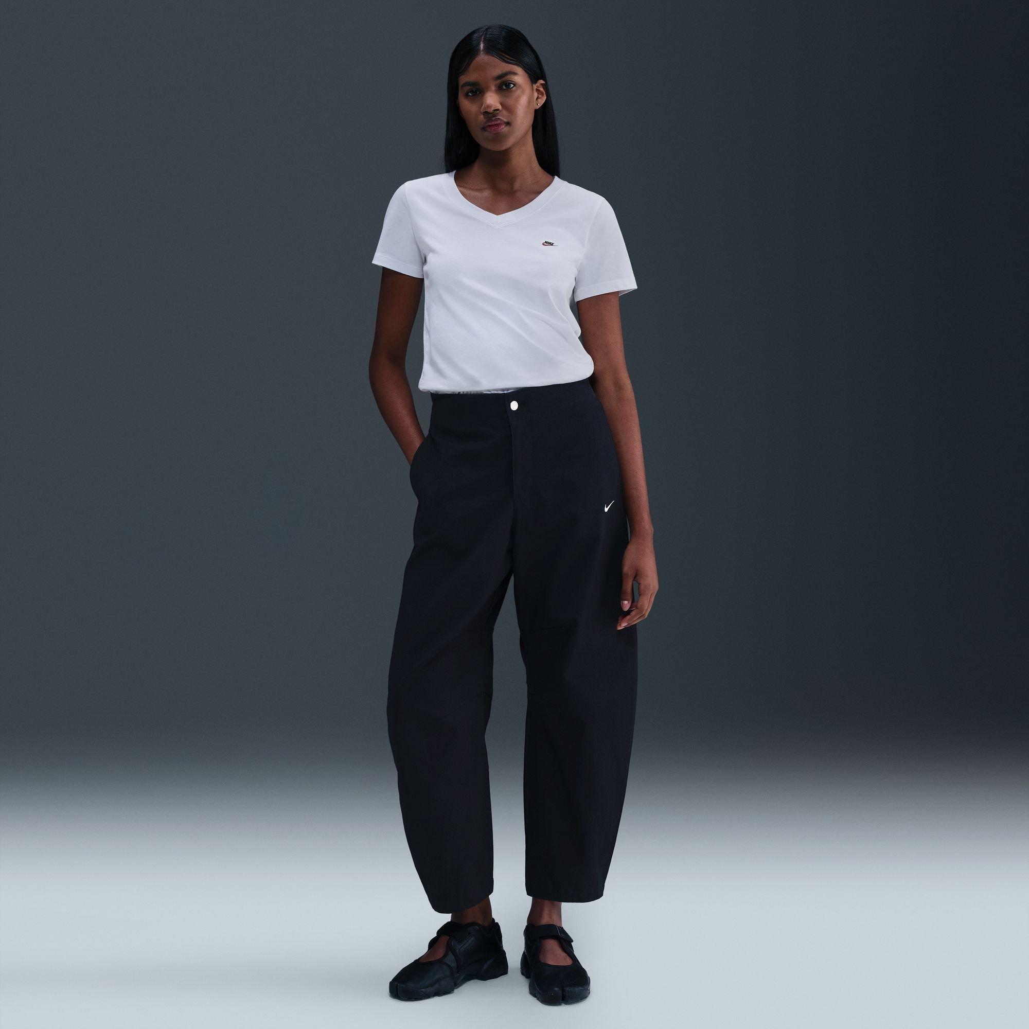 White - Nike - Women's Club V T-Shirt - 7