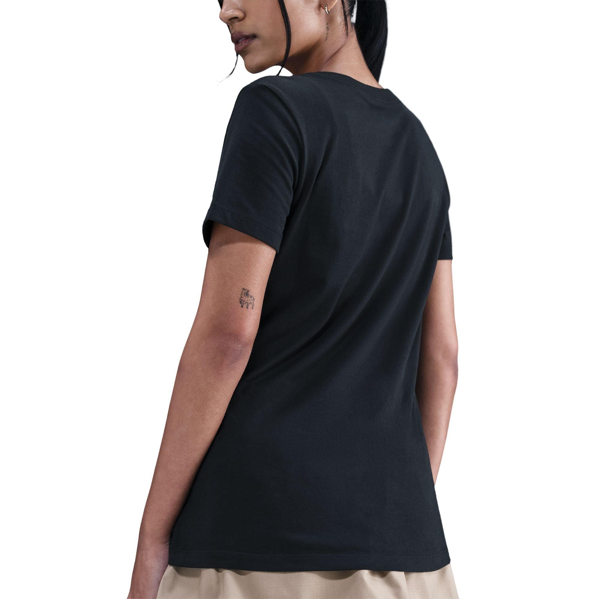 Black - Nike - Women's Club V T-Shirt - 2