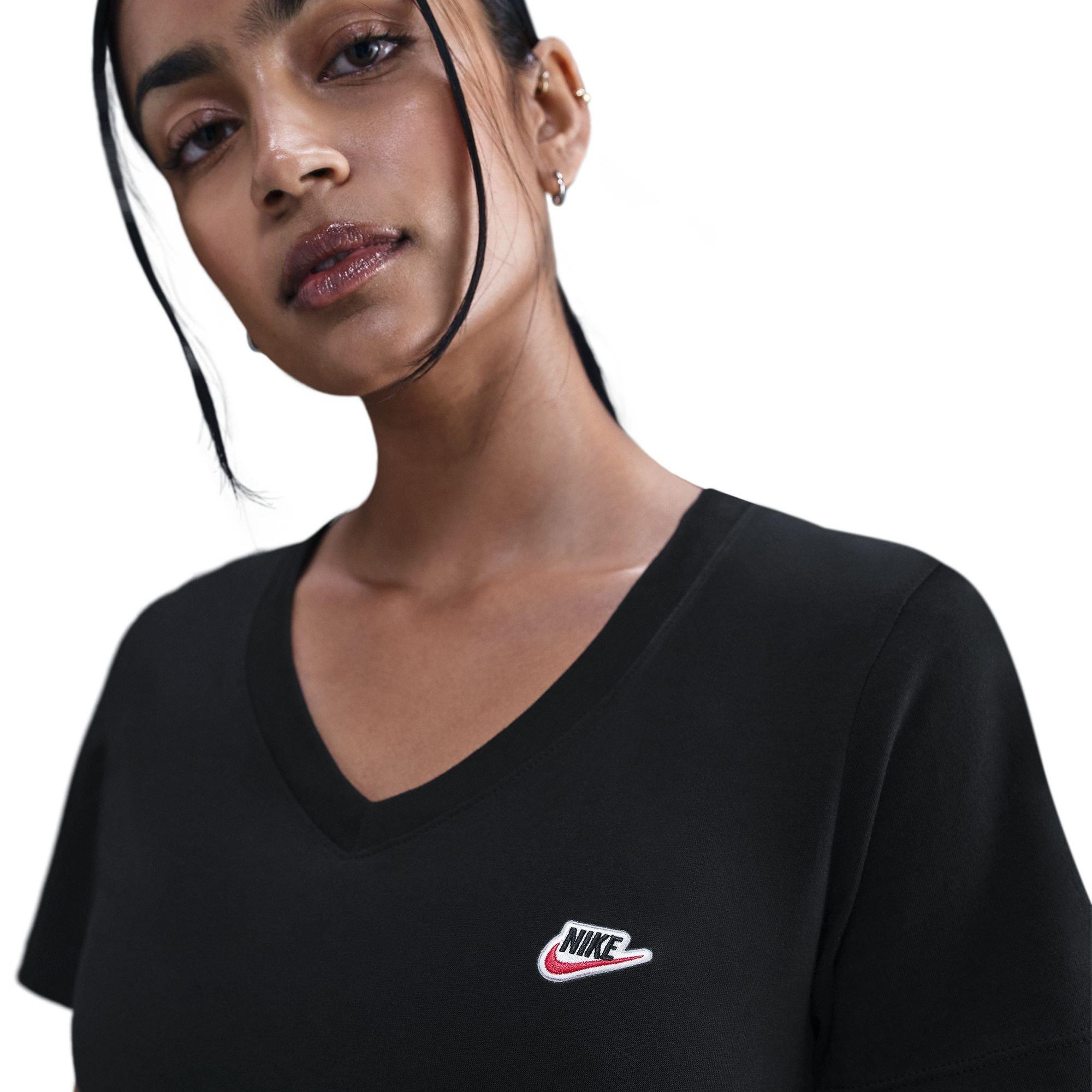 Black - Nike - Women's Club V T-Shirt - 3