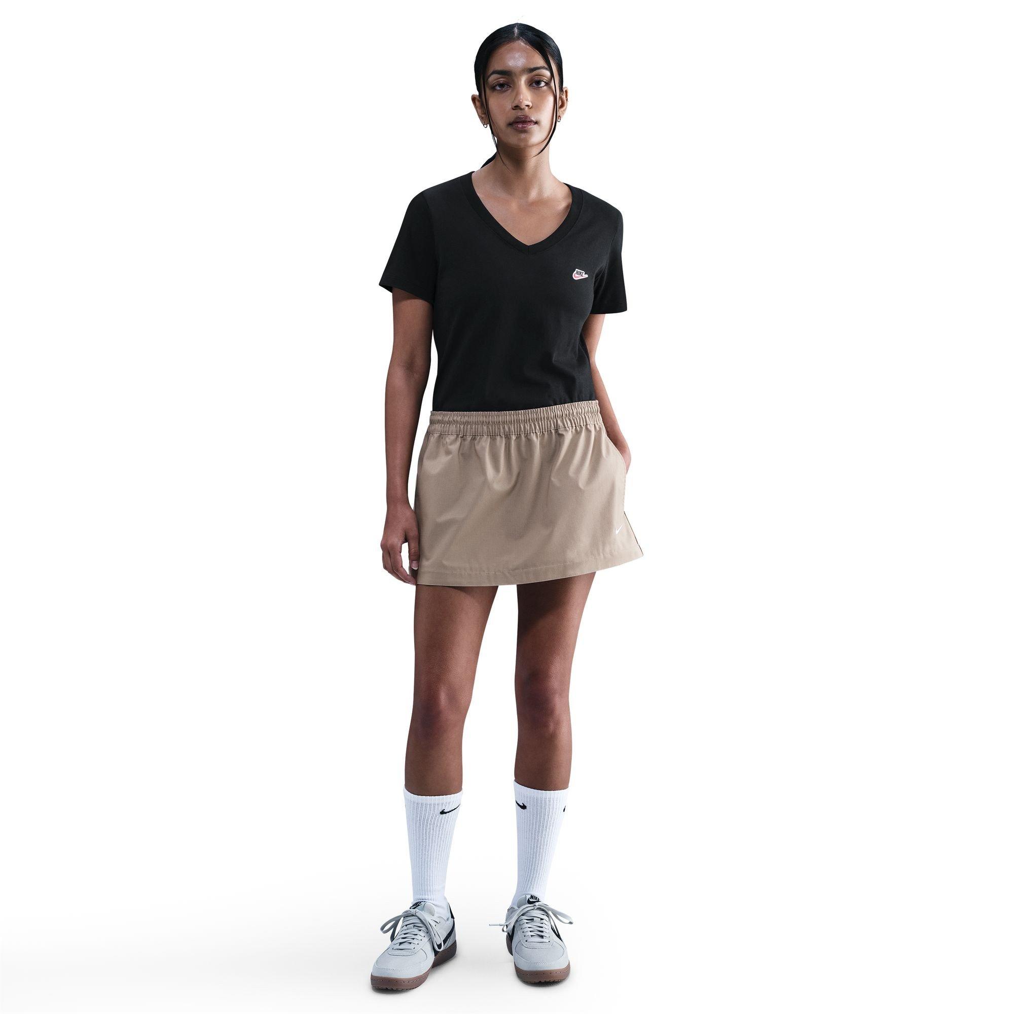 Black - Nike - Women's Club V T-Shirt - 4