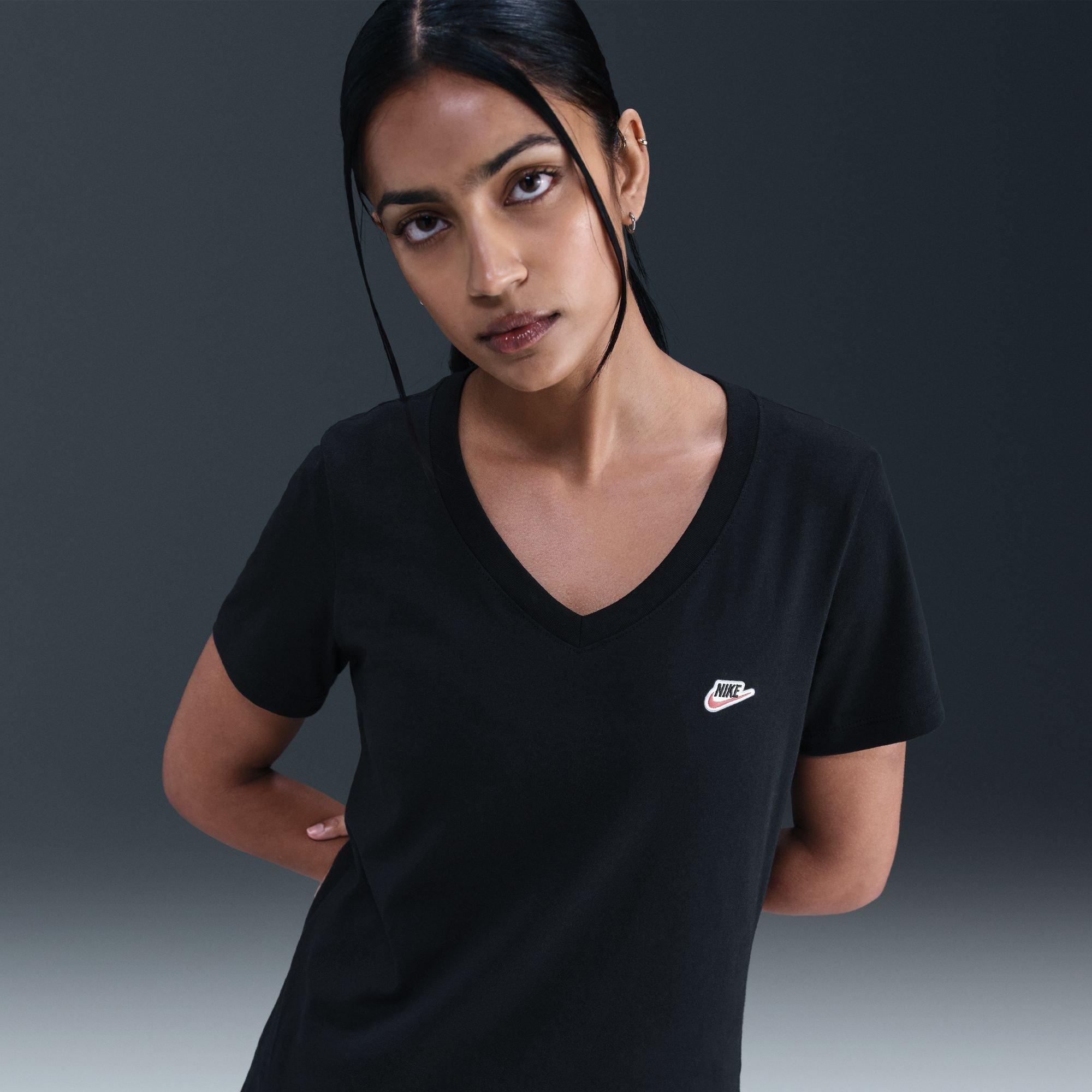 Black - Nike - Women's Club V T-Shirt - 8