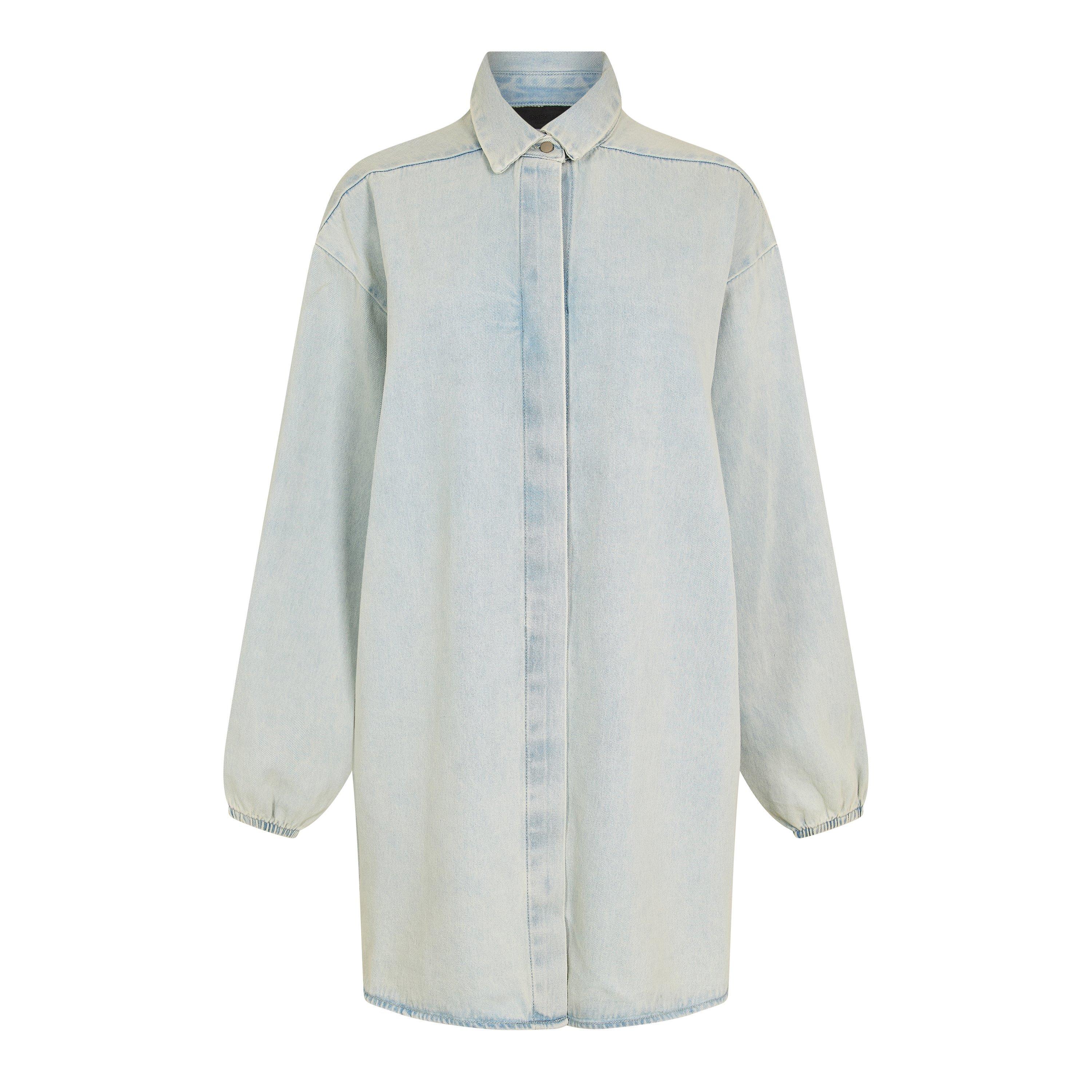 Lght Wash Dnm - Fear Of God Essentials - Women's Button Down Shirt - 1