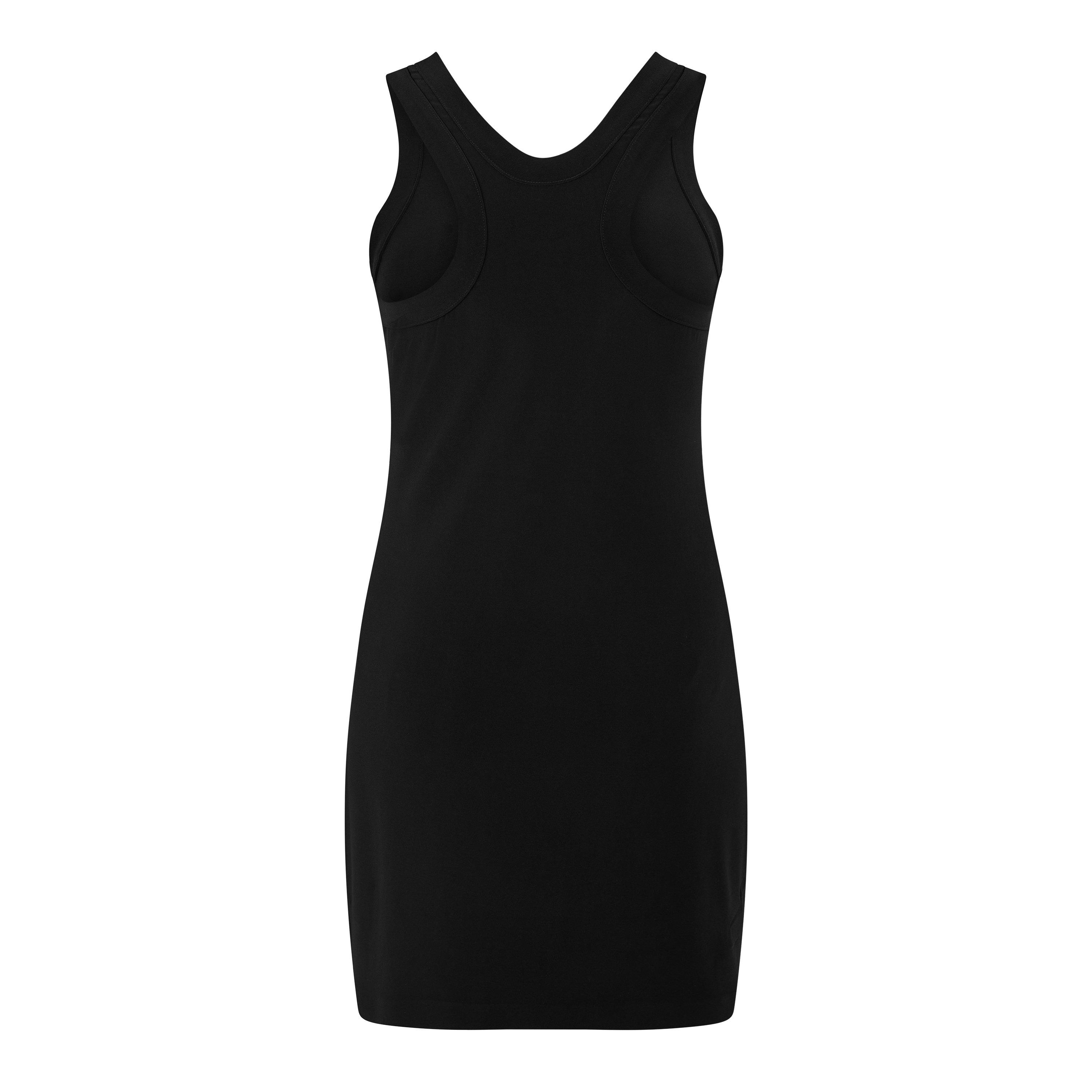 Black - Norma Kamali - Women's Racer Mini Dress - 2