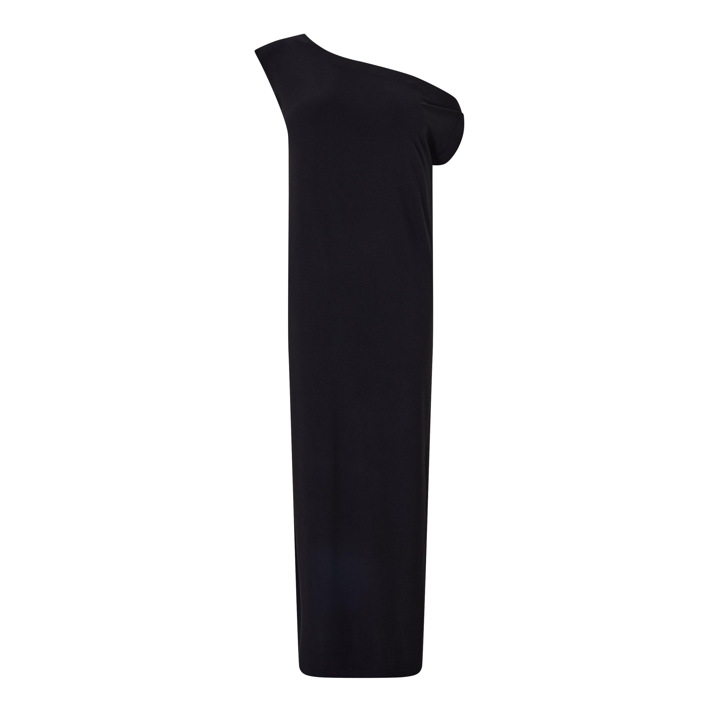 Black - Norma Kamali - Women's Shoulder Long Maxi Dress - 1