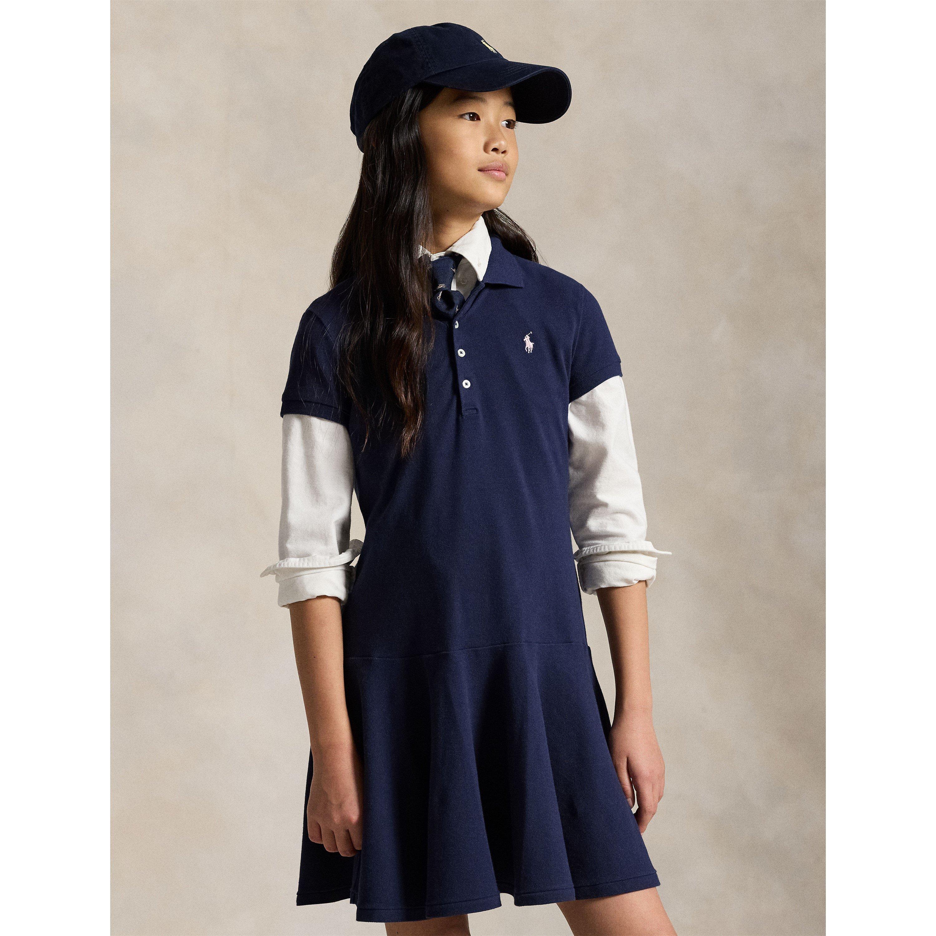 Refined Navy - Polo Ralph Lauren - Kids' Polo Dress - 3