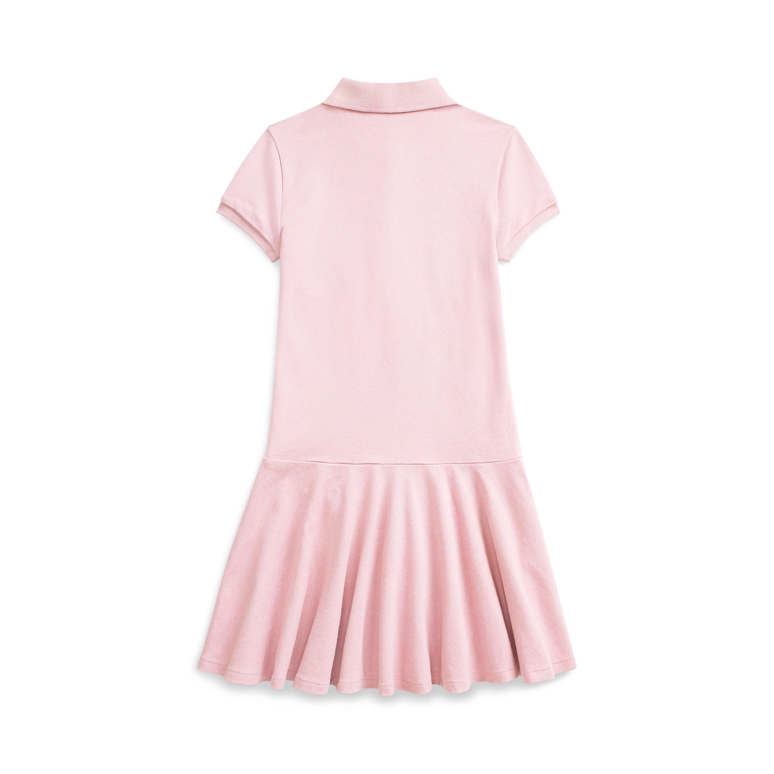 Pink/White - Polo Ralph Lauren - Kids' Polo Dress - 2