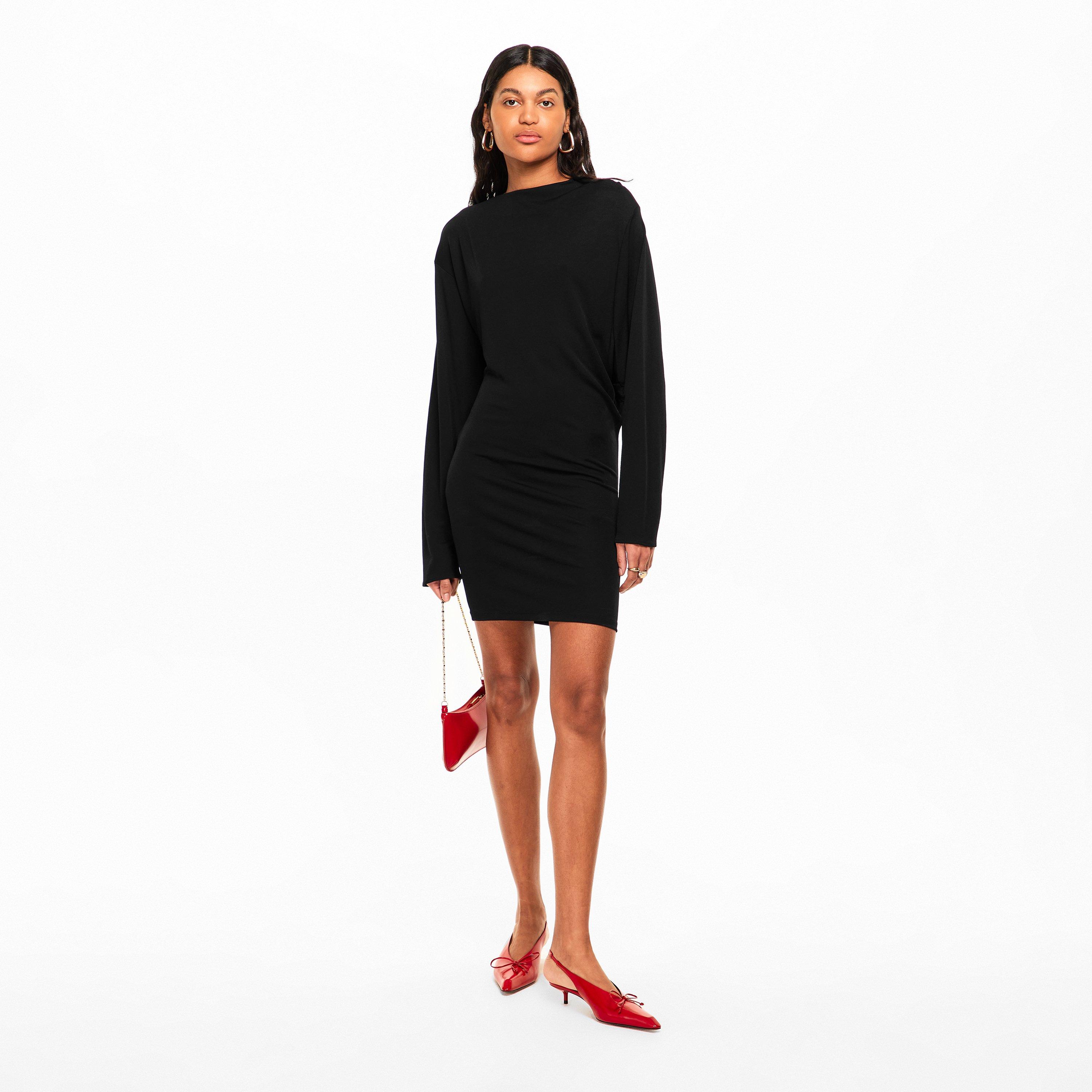 Black - Jacquemus - Women's Mistal Jacquard Mini Dress - 6