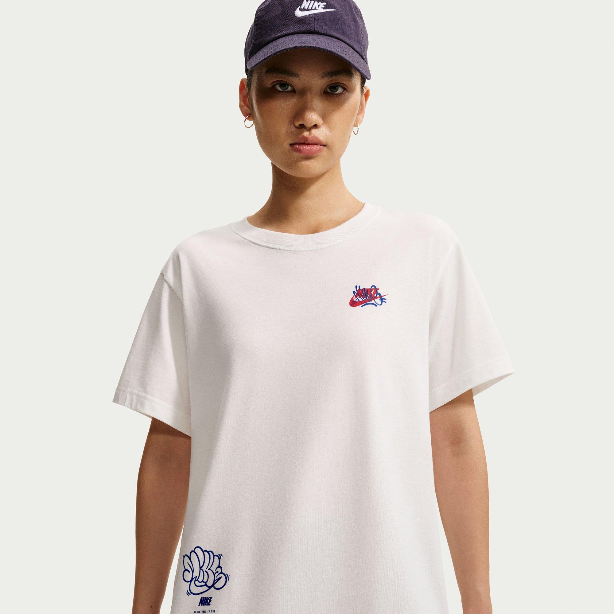 Sail - Nike - Women's Oversized Fit T-Shirt - 2
