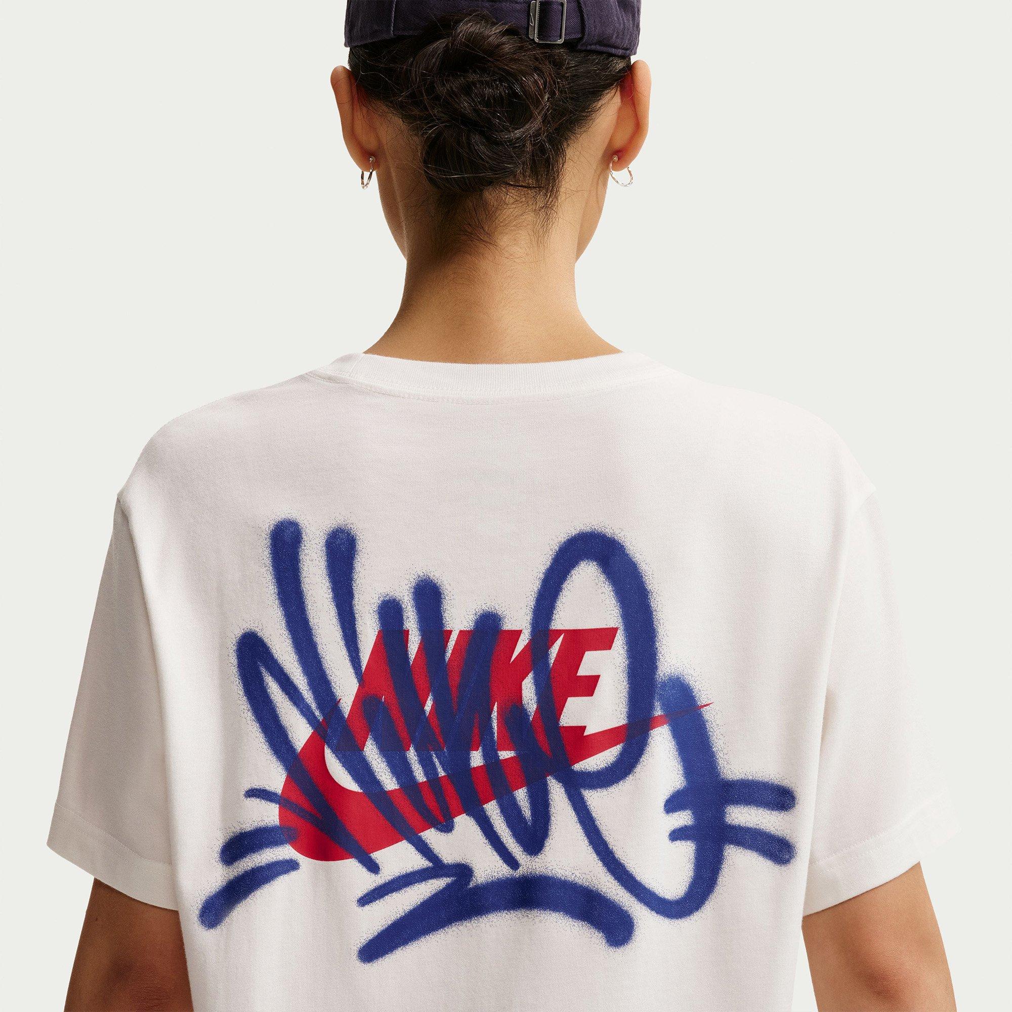 Sail - Nike - Women's Oversized Fit T-Shirt - 3