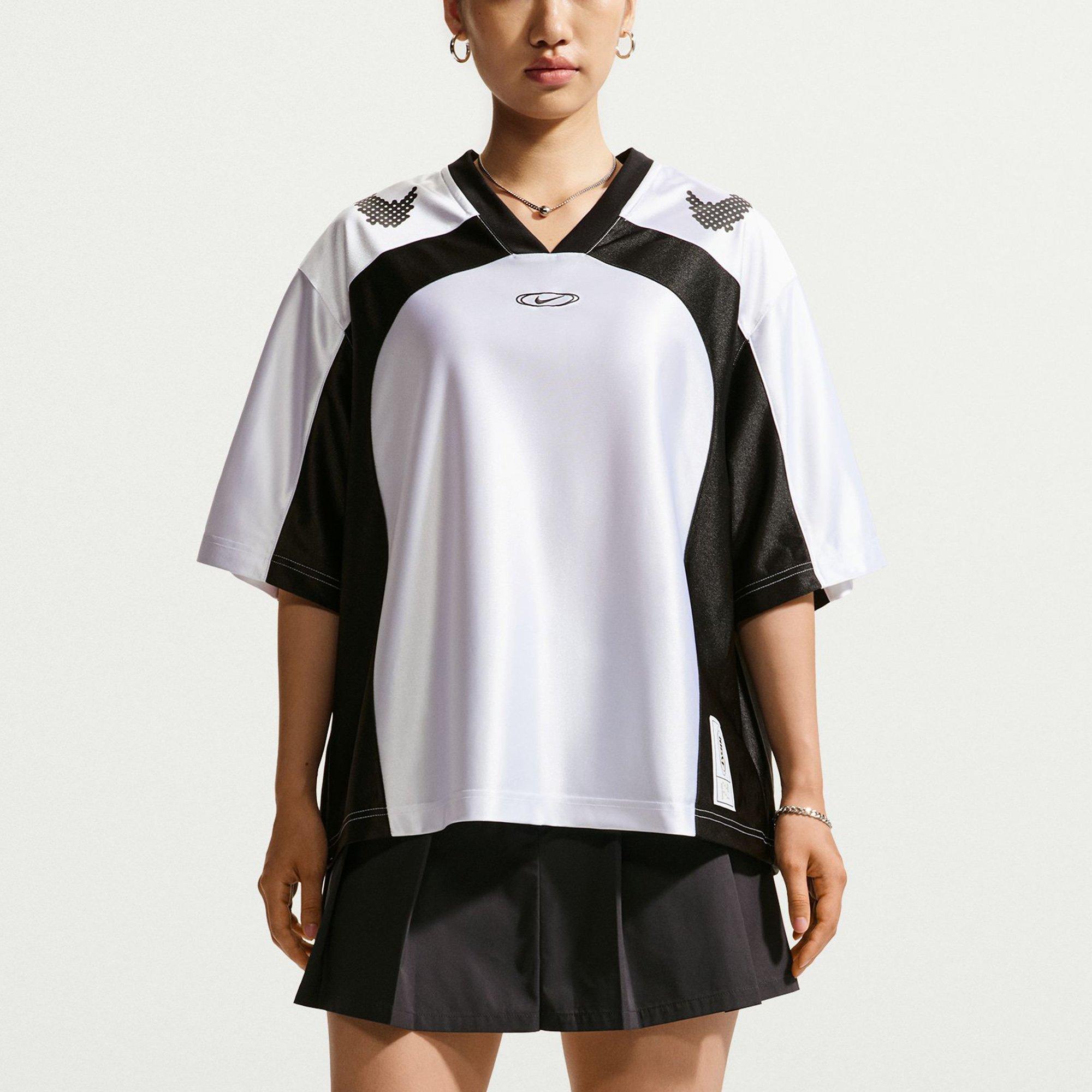 Wht/Blk/Silver - Nike - Nike Street Gfx Jsy Ld64 - 1