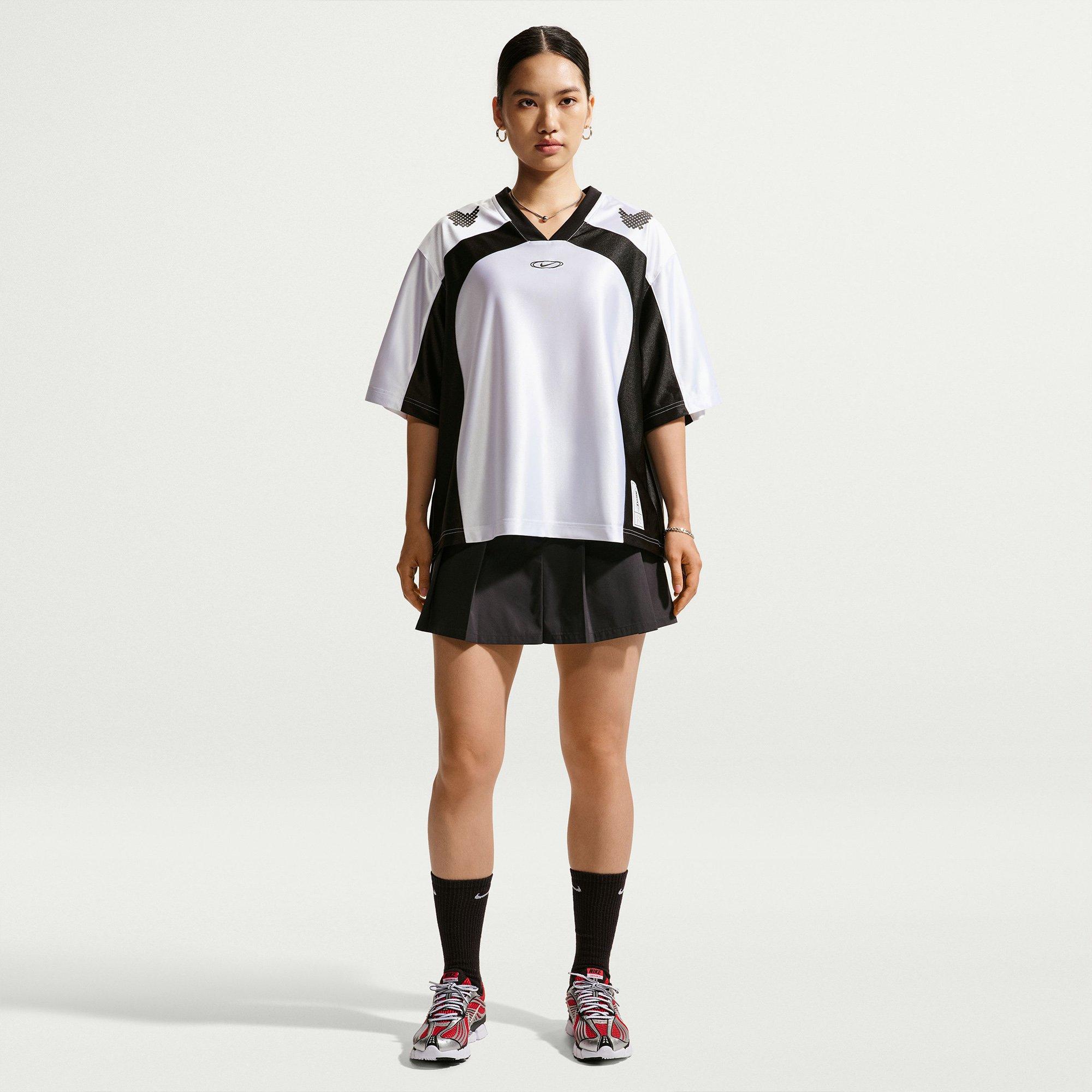 Wht/Blk/Silver - Nike - Nike Street Gfx Jsy Ld64 - 5