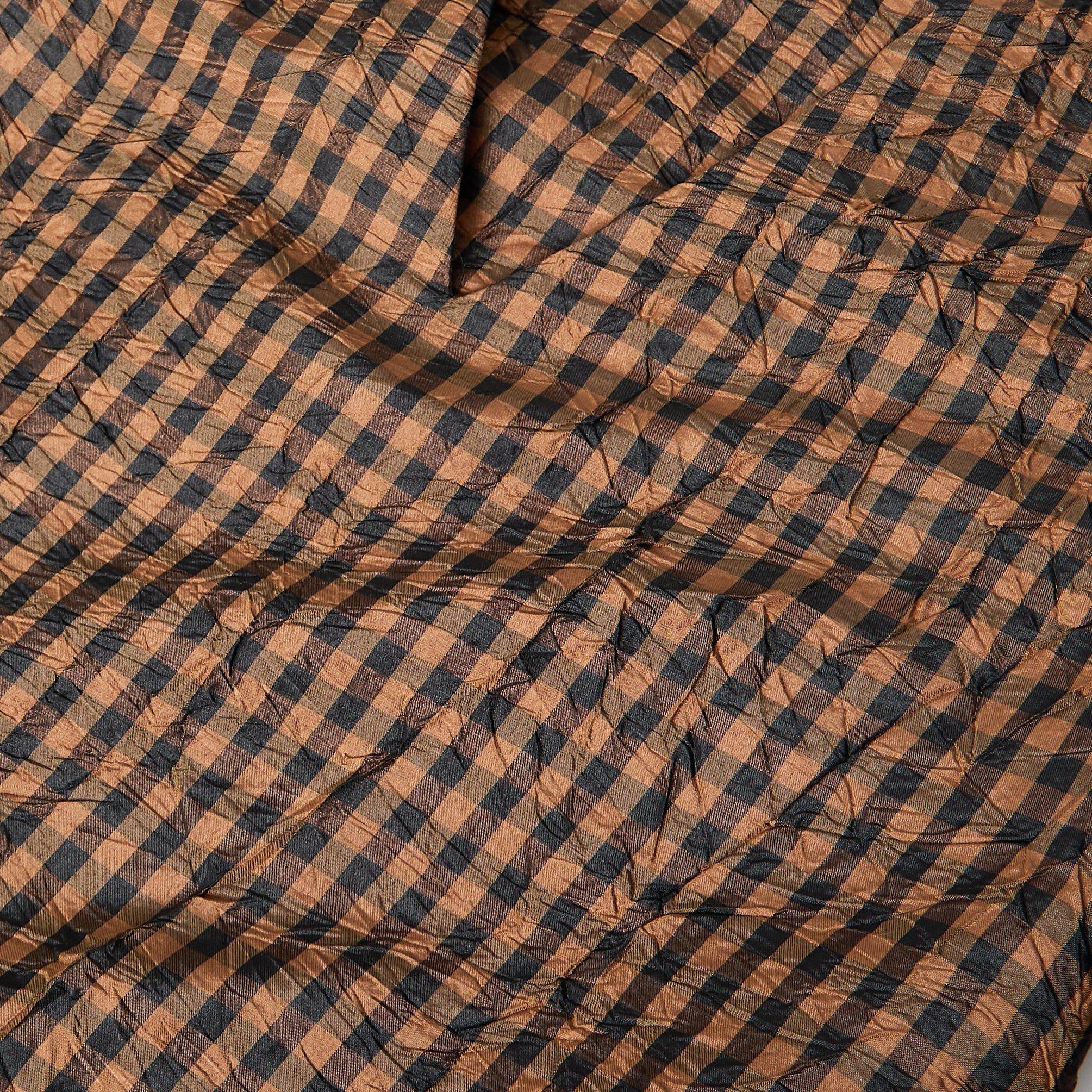 Tobacco Brown - Ganni - Ganni Crkle Taf Dres Ld62 - 5