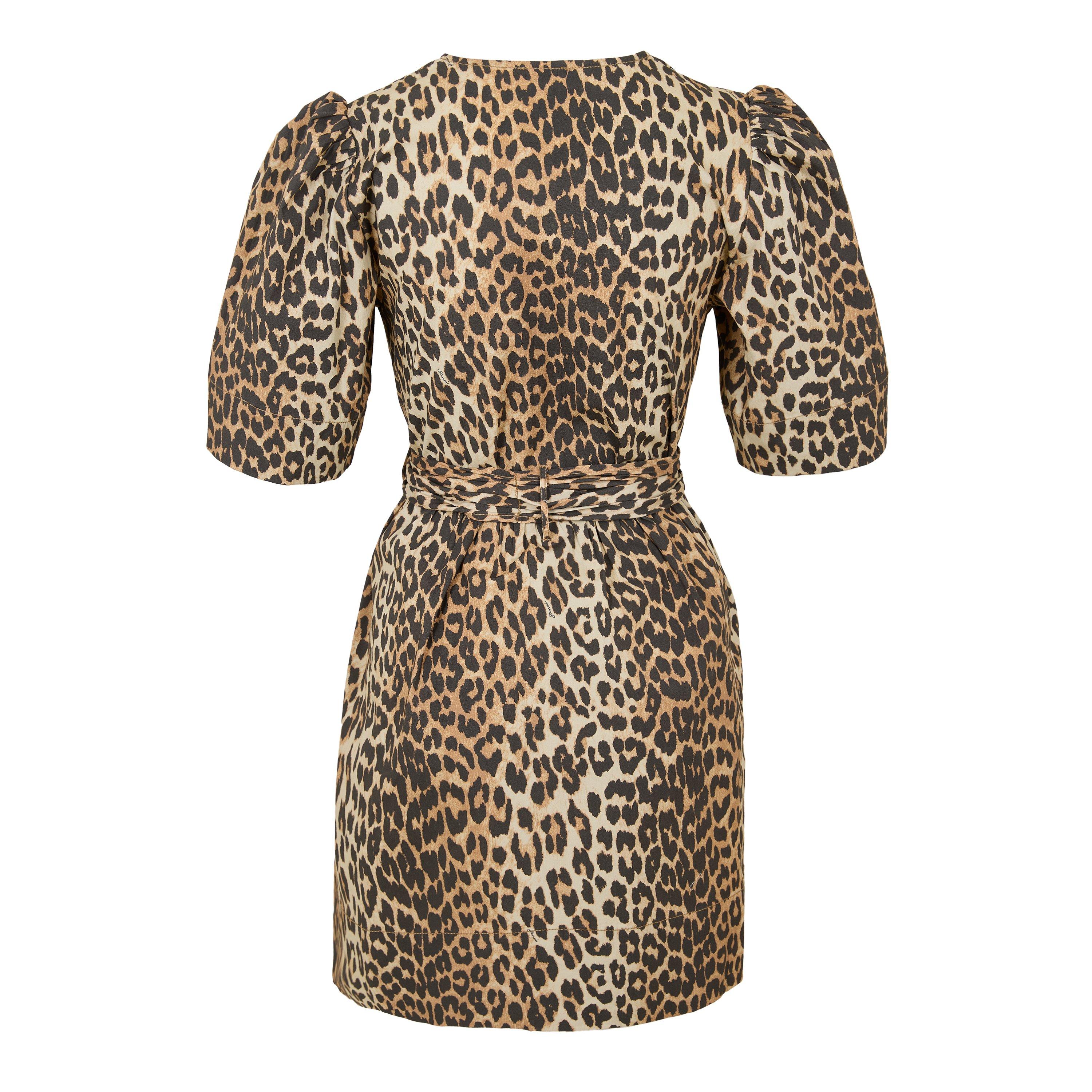 Leopard - Ganni - Ganni Prnt Mini Drs Ld62 - 2