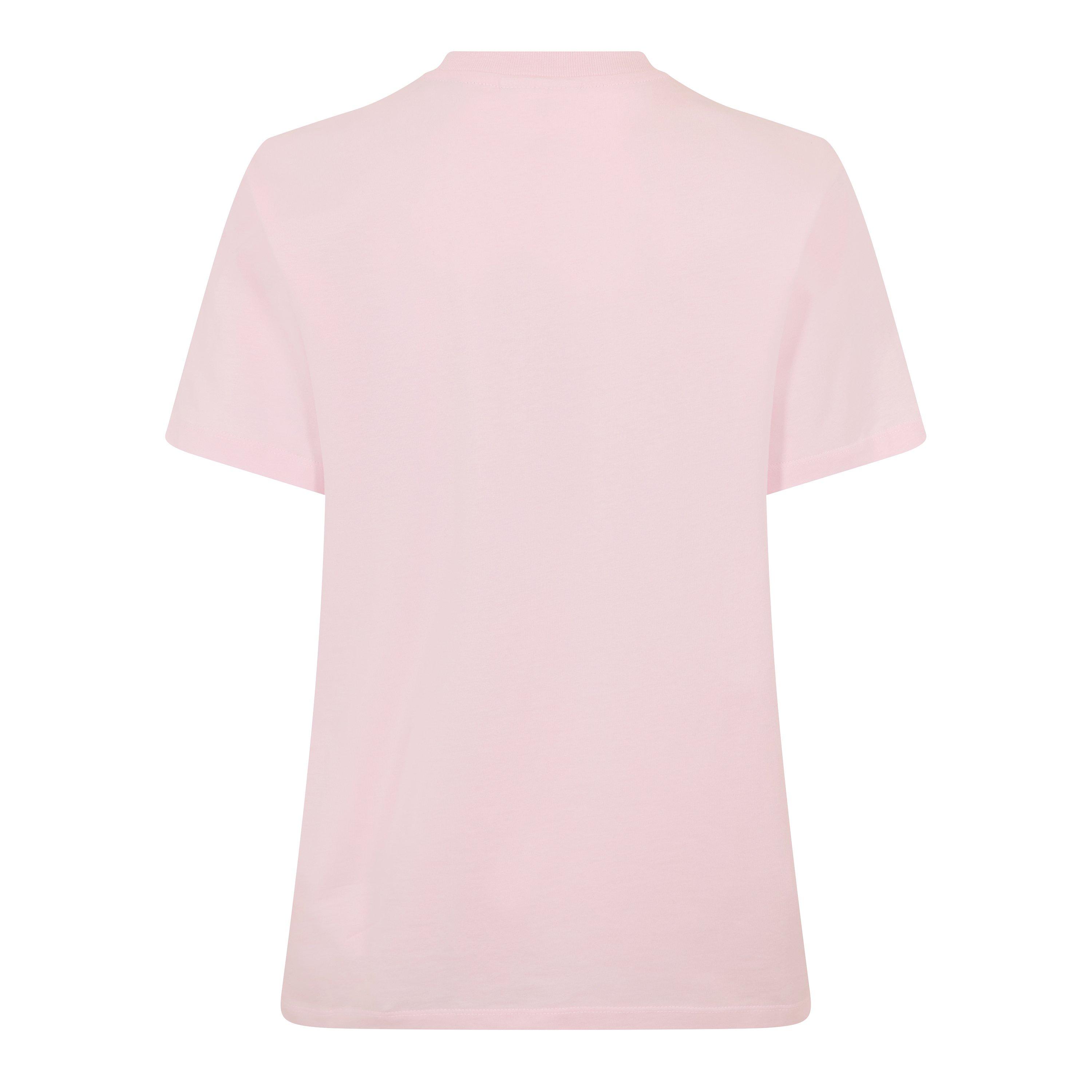 Chalk Pink - Ganni - Ganni Bsc Jrsy T-shr Ld62 - 2