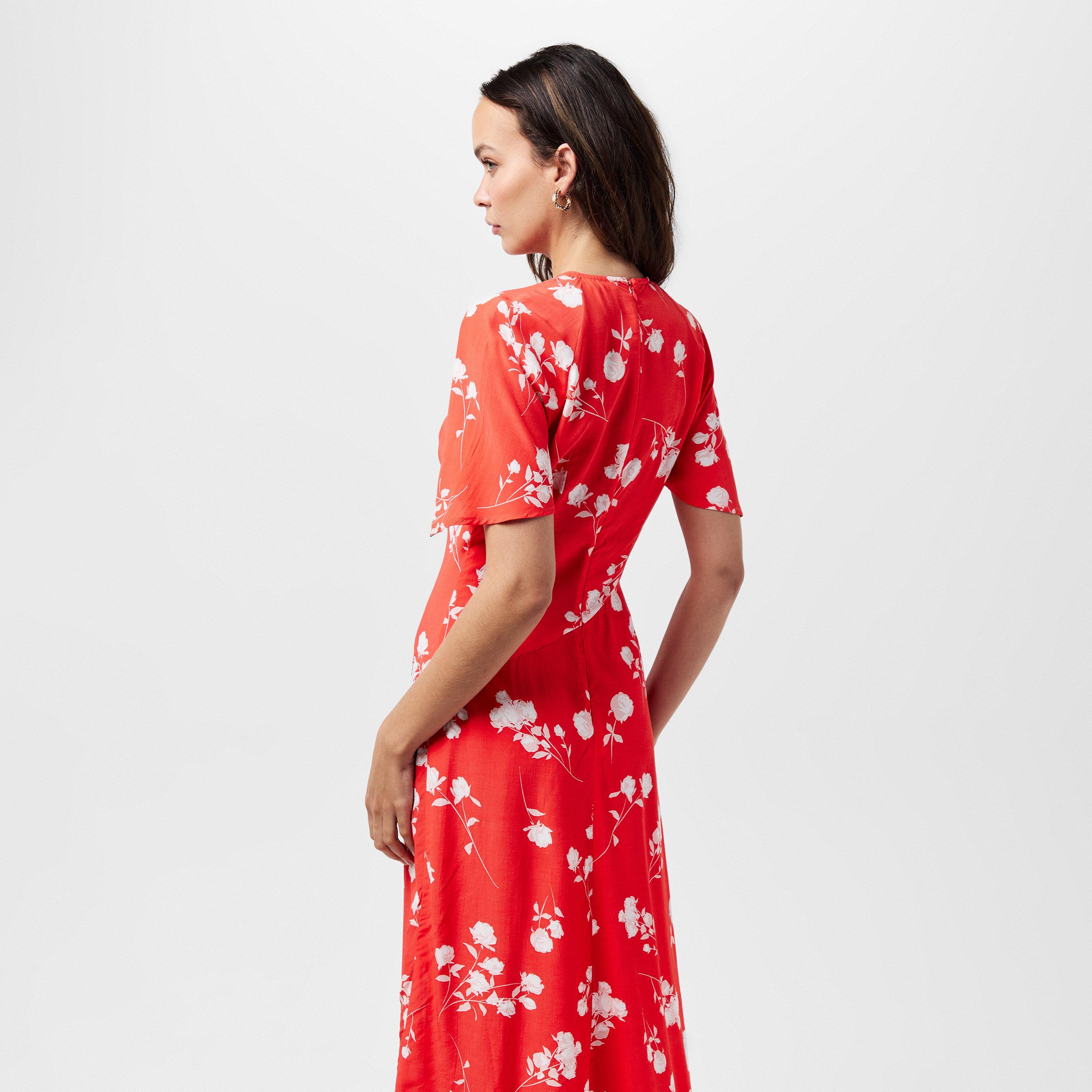 Cayenne Red - French Connection - Alessandra Dress - 4
