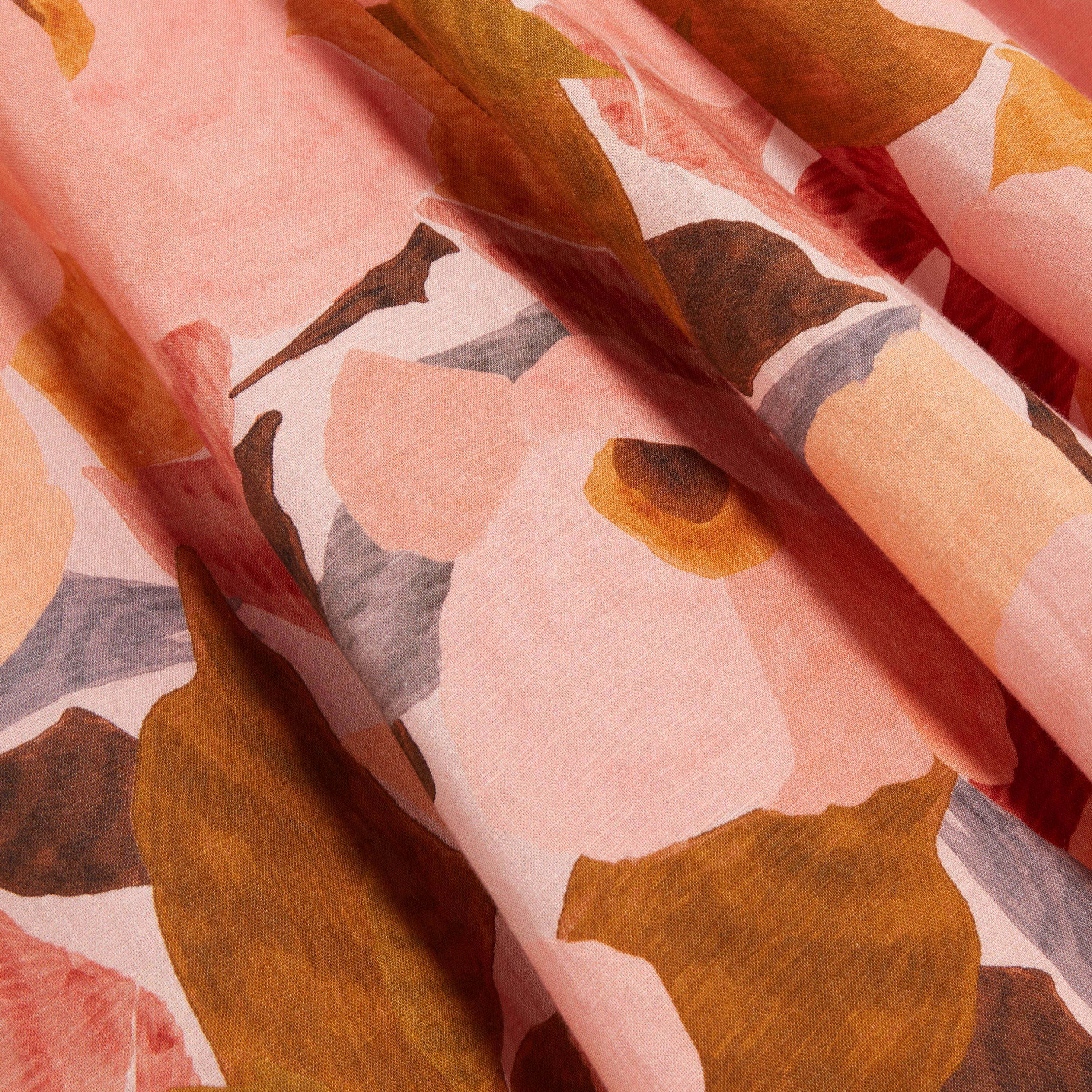 CORAL - Ted Baker - Women's Print Midi Boho Dress - 4