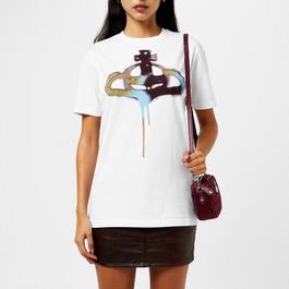 Vivienne Westwood Multi Coloured Orb T Shirt