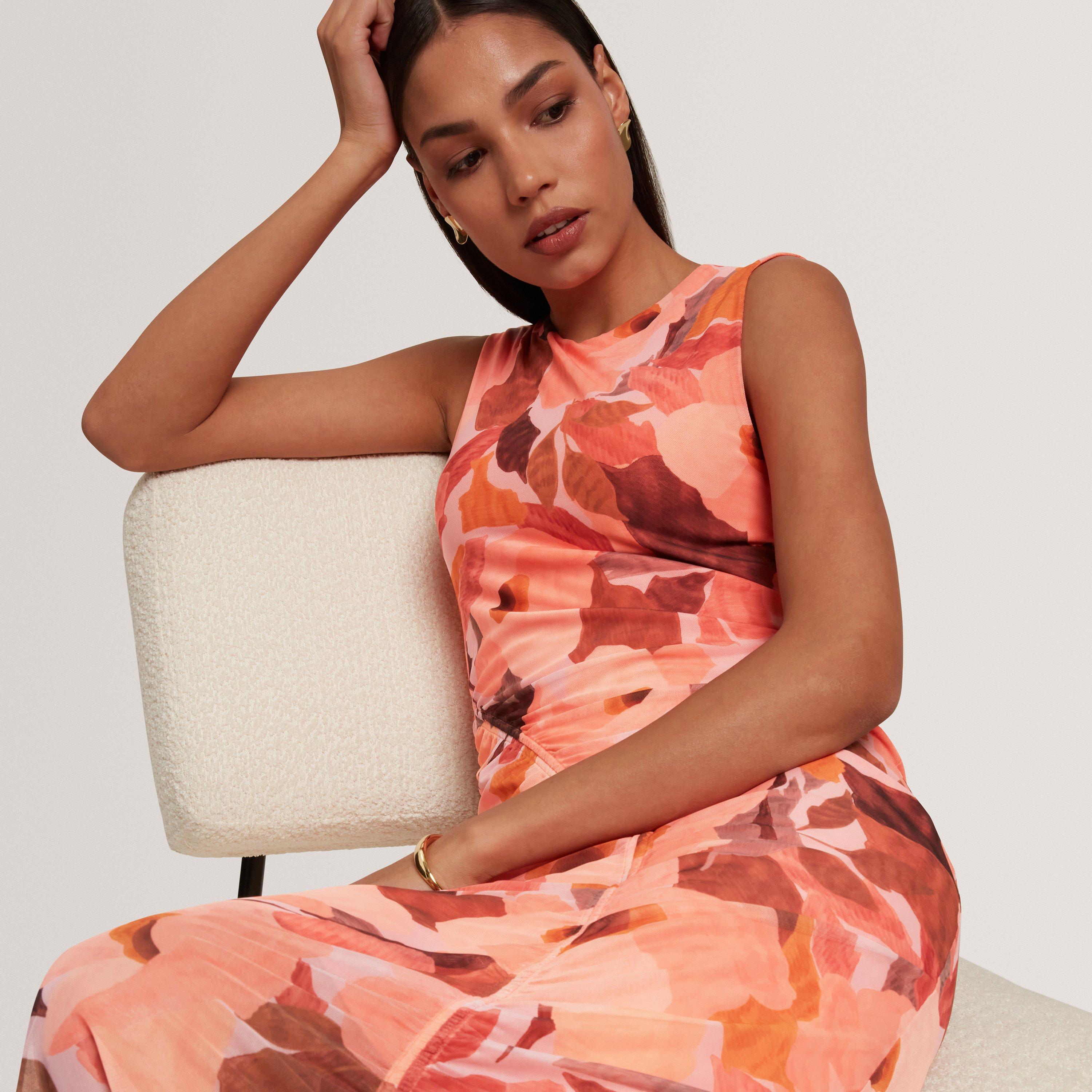 CORAL - Ted Baker - Women's Bodycon Shift Dress - 5