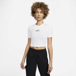 Nike Air Cropped T Shirt Ladies
