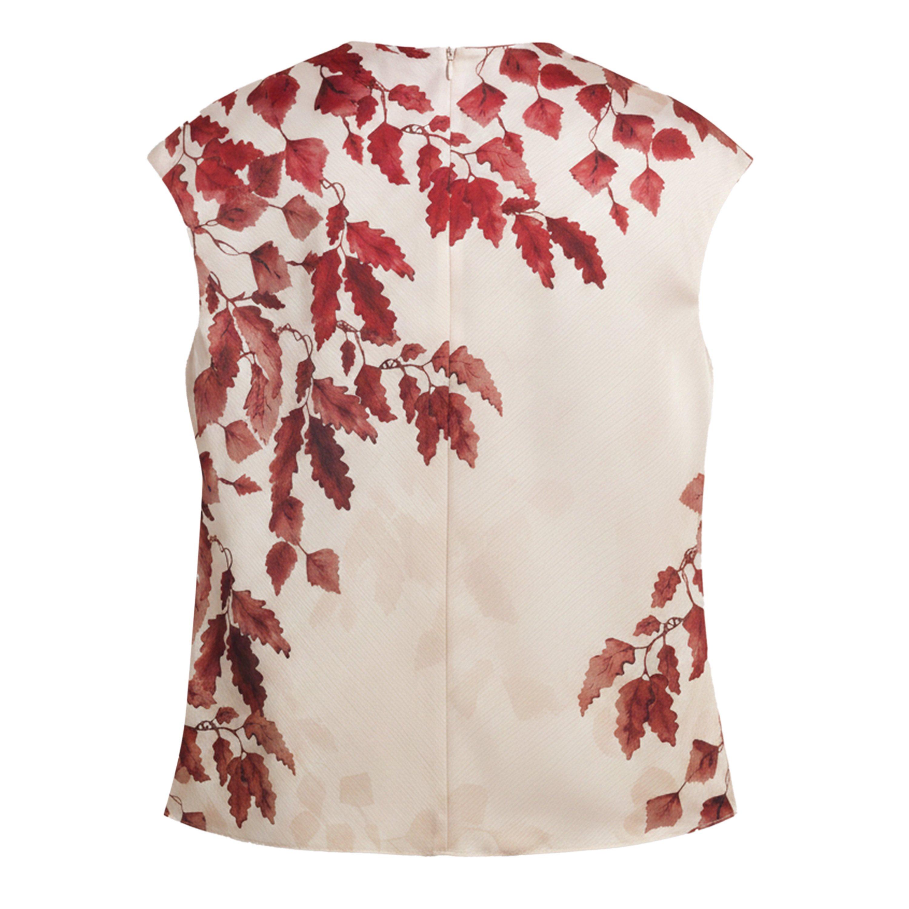 ROSEGOLD - Ted Baker - Women's Printed Drape Top - 2