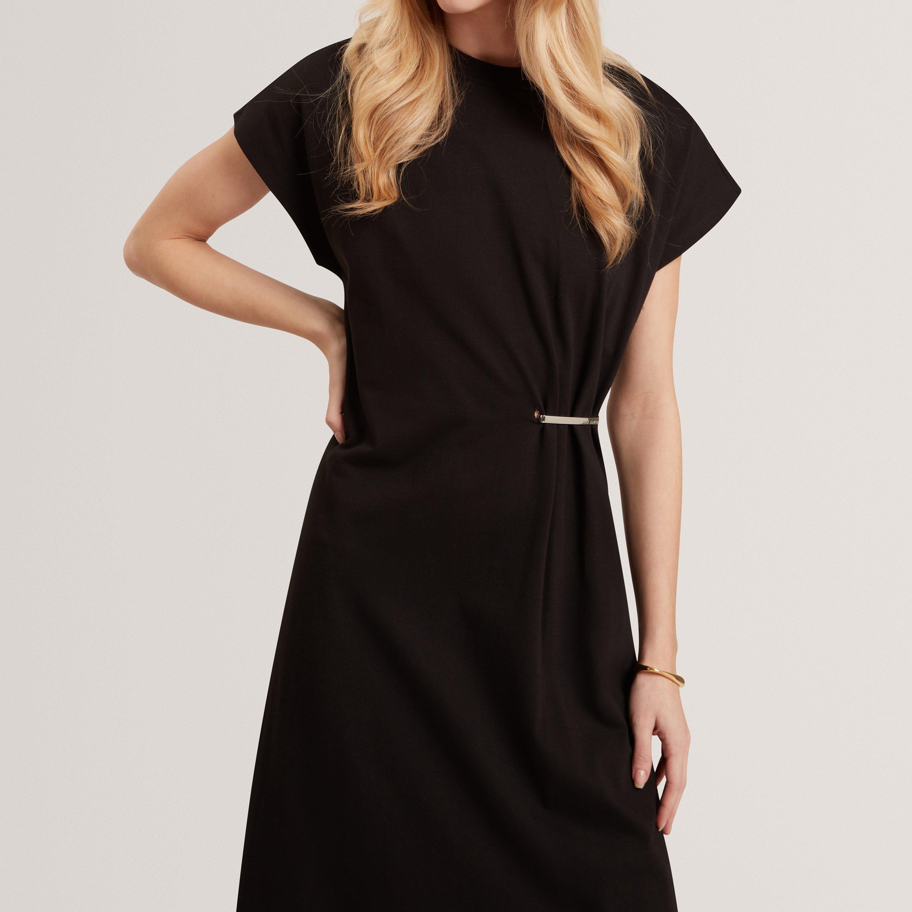 ZWART - Ted Baker - Women's Metal Trim Shift Dress - 3