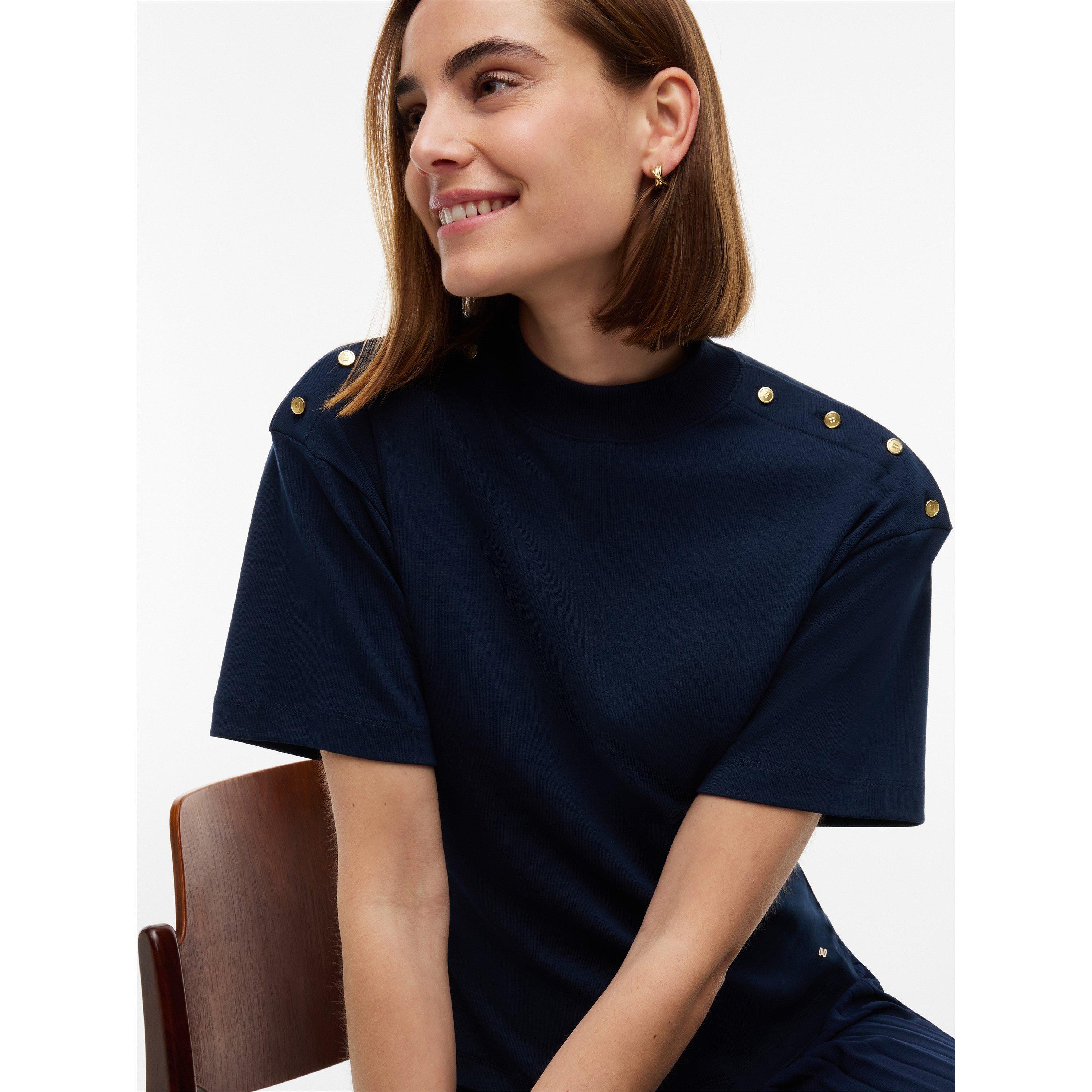 Dark Blue - Tommy Hilfiger - Tommy Gld Btn HN Drs Ld64 - 2