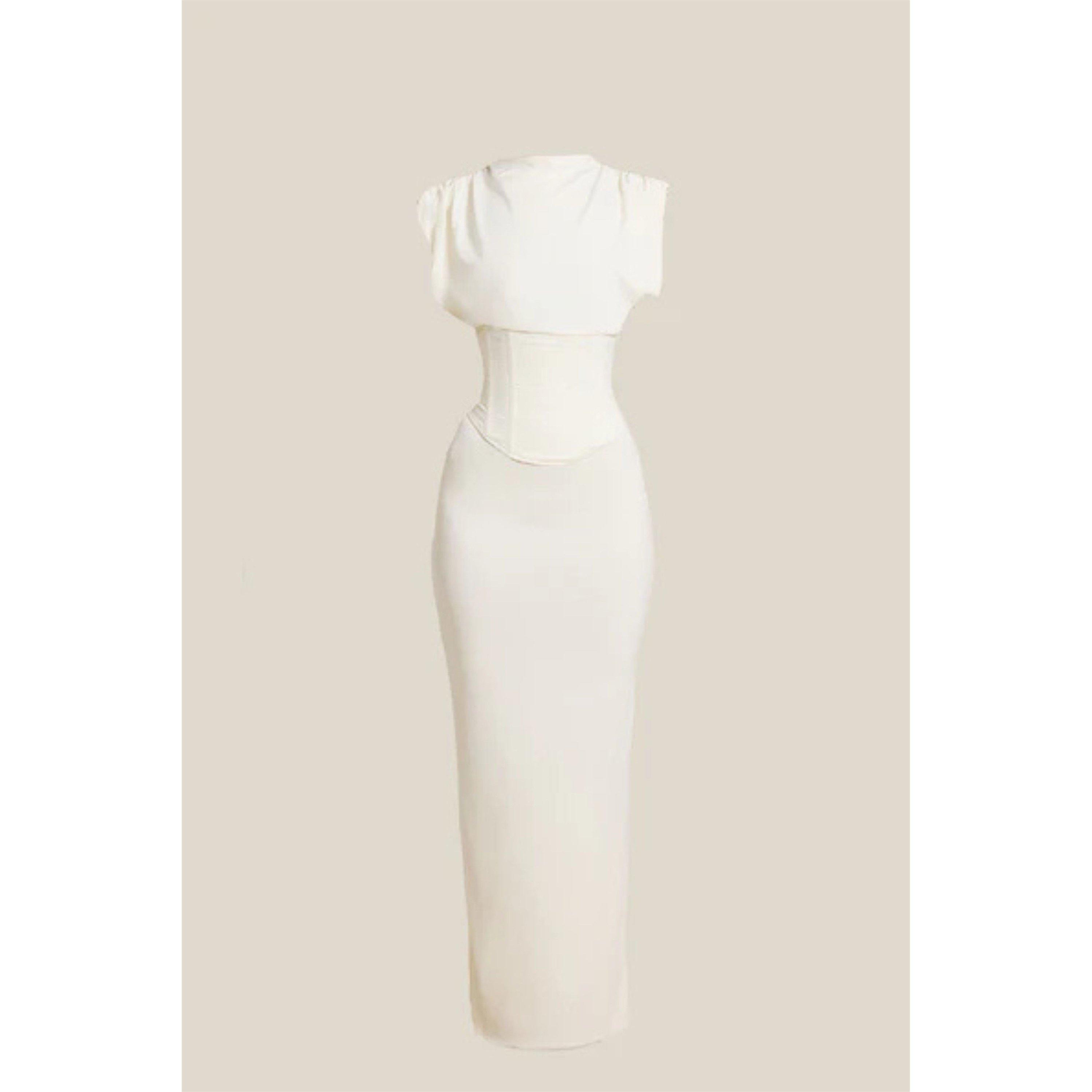 Cream - Mars The Label - Women's Sandra Maxi Long Dress - 5