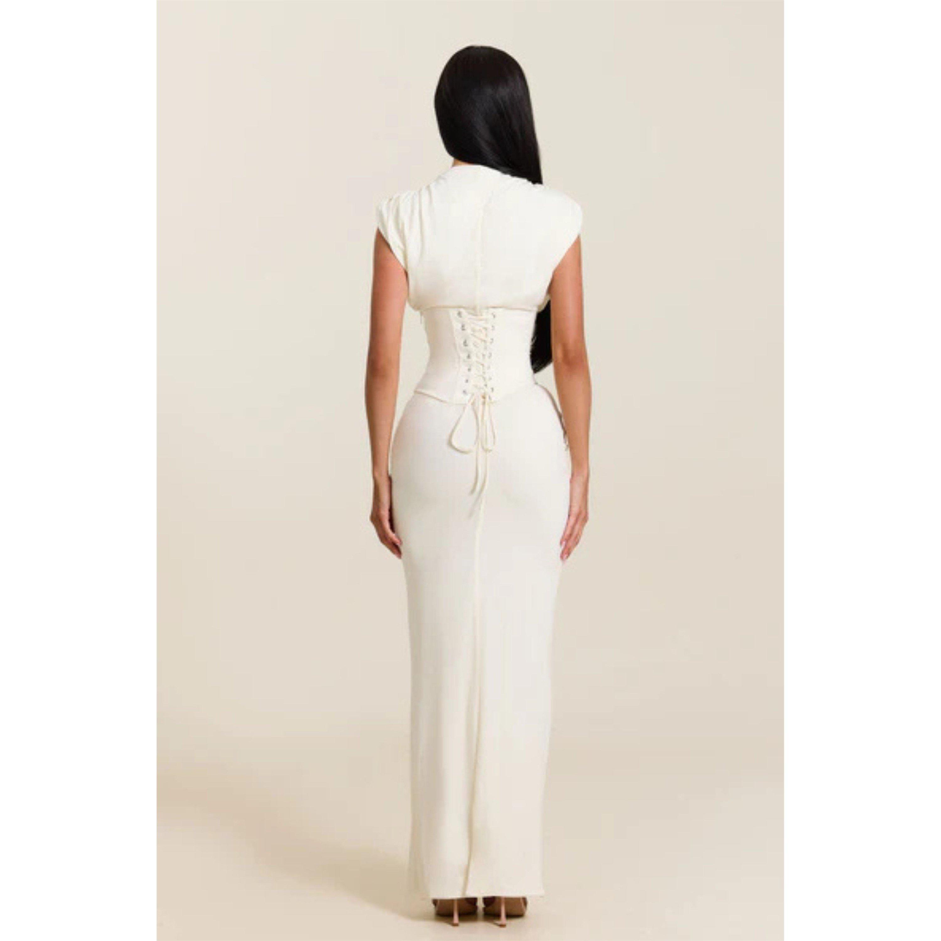 Cream - Mars The Label - Women's Sandra Maxi Long Dress - 3