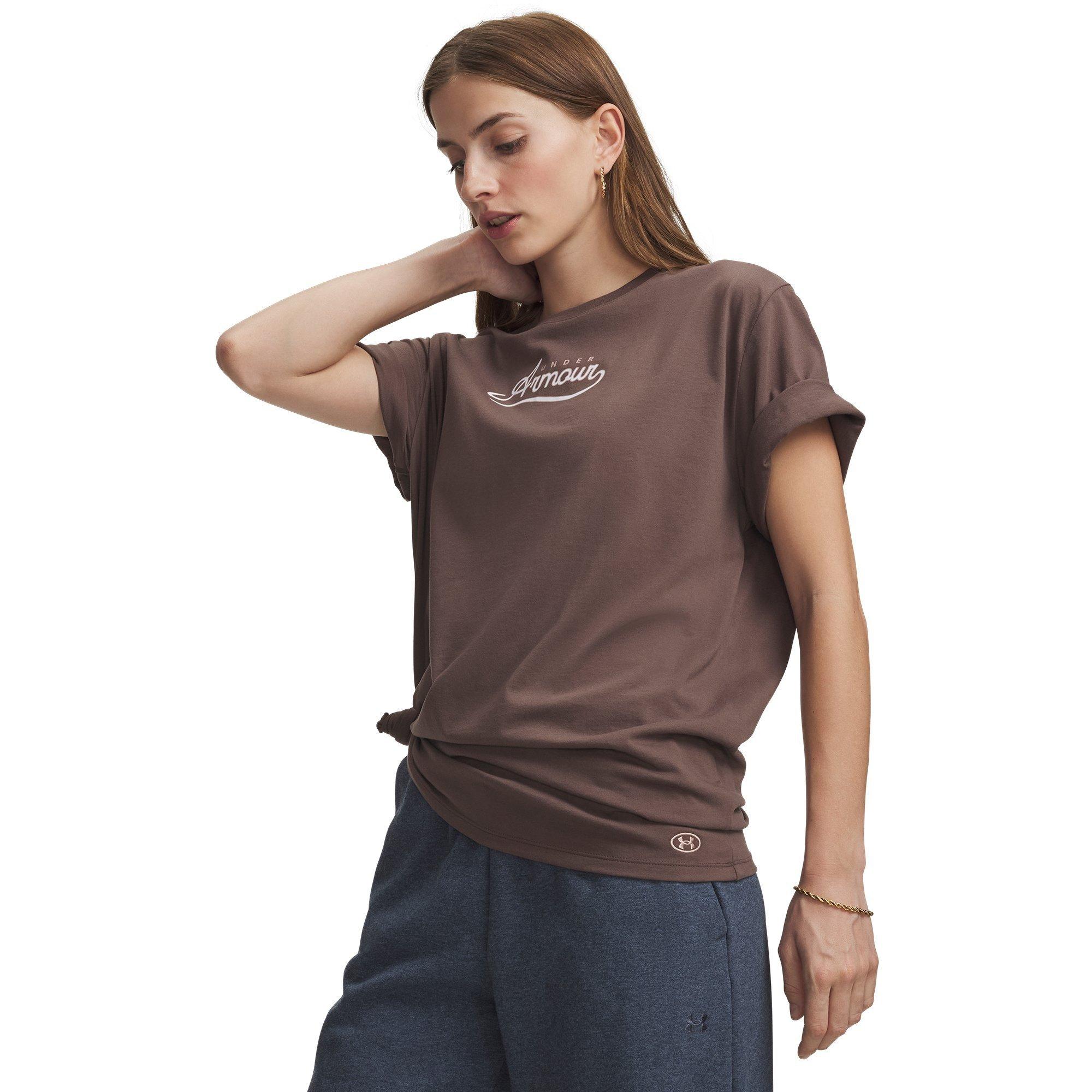Pepcorn/Pink - Under Armour - Women's Rival Graphic T-Shirt - 1