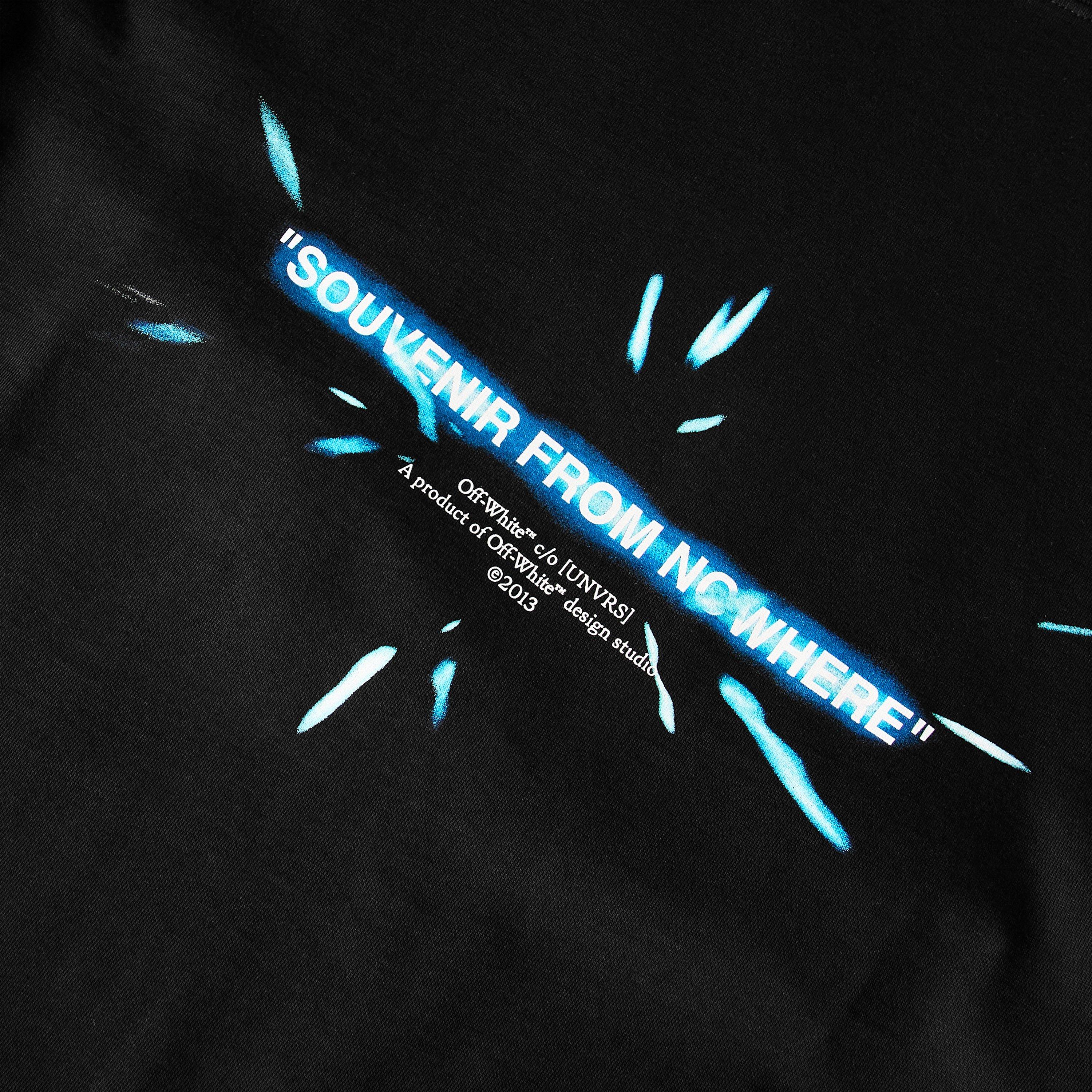 Black/Blue - Off White - Womens x [UNVRS] Lightspeed Tee - 3
