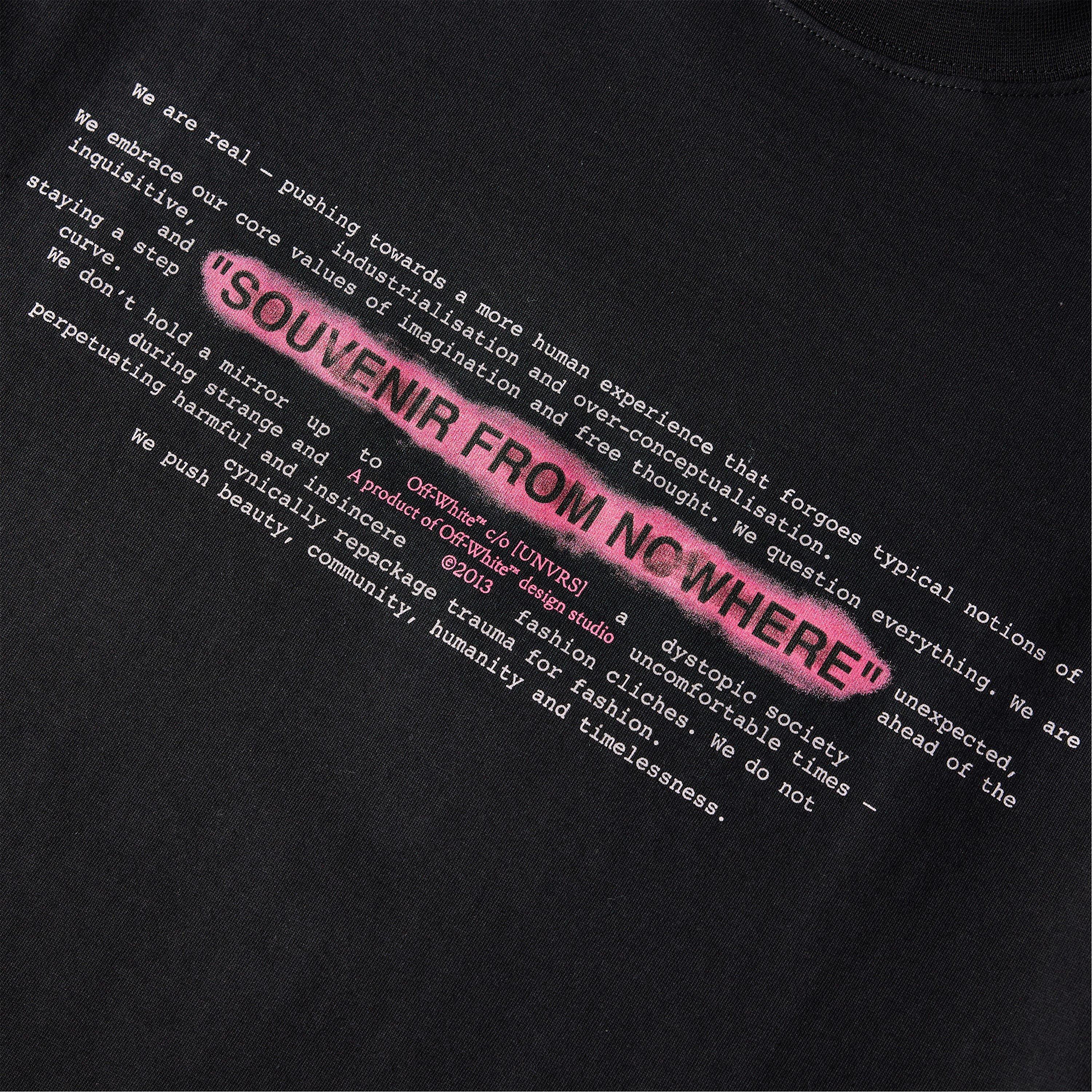 Black/Pink - Off White - Womens x [UNVRS] Lightspeed Tee - 3