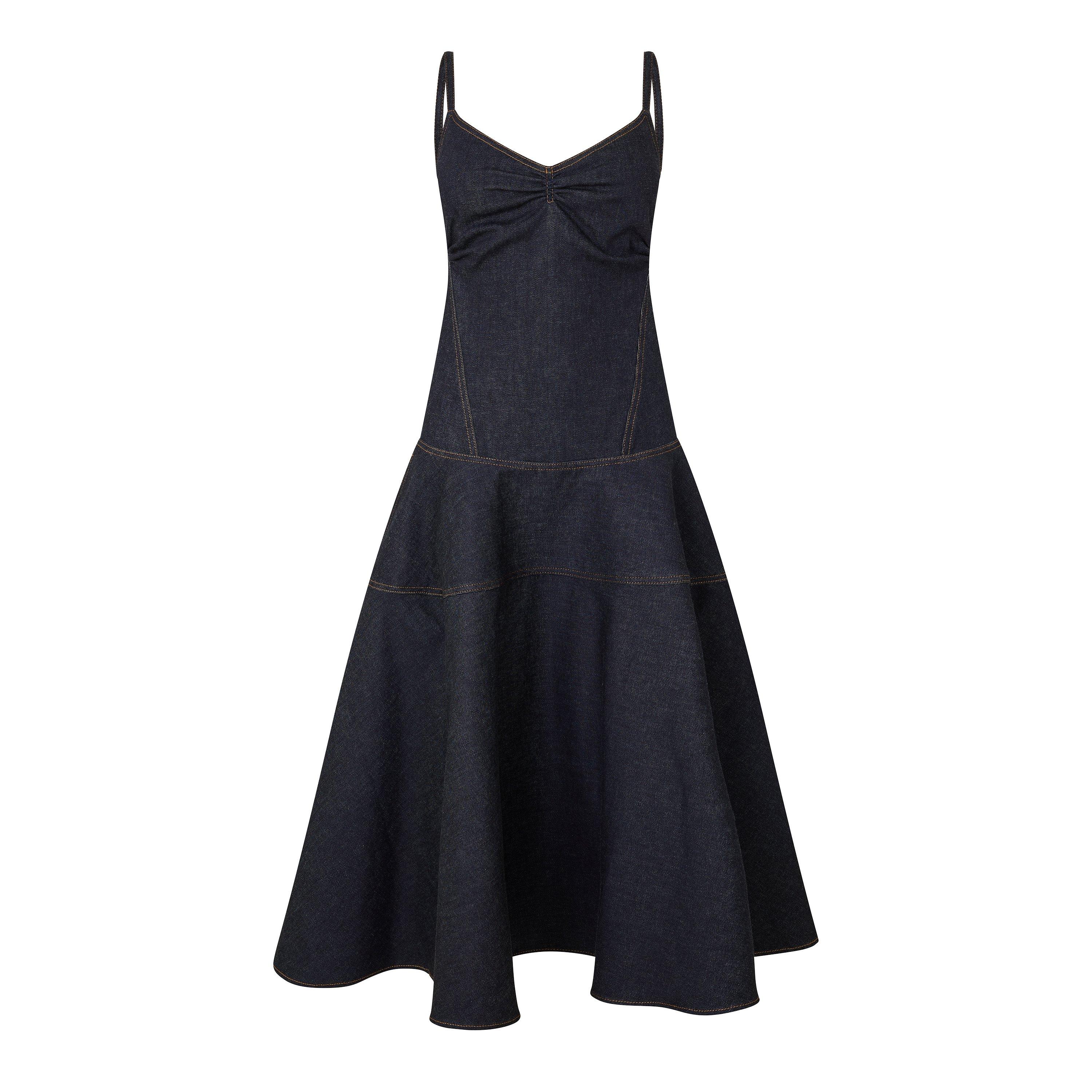 Dark Navy - Jacquemus - Women's La Robe De nimes Pina Skater Dress - 1