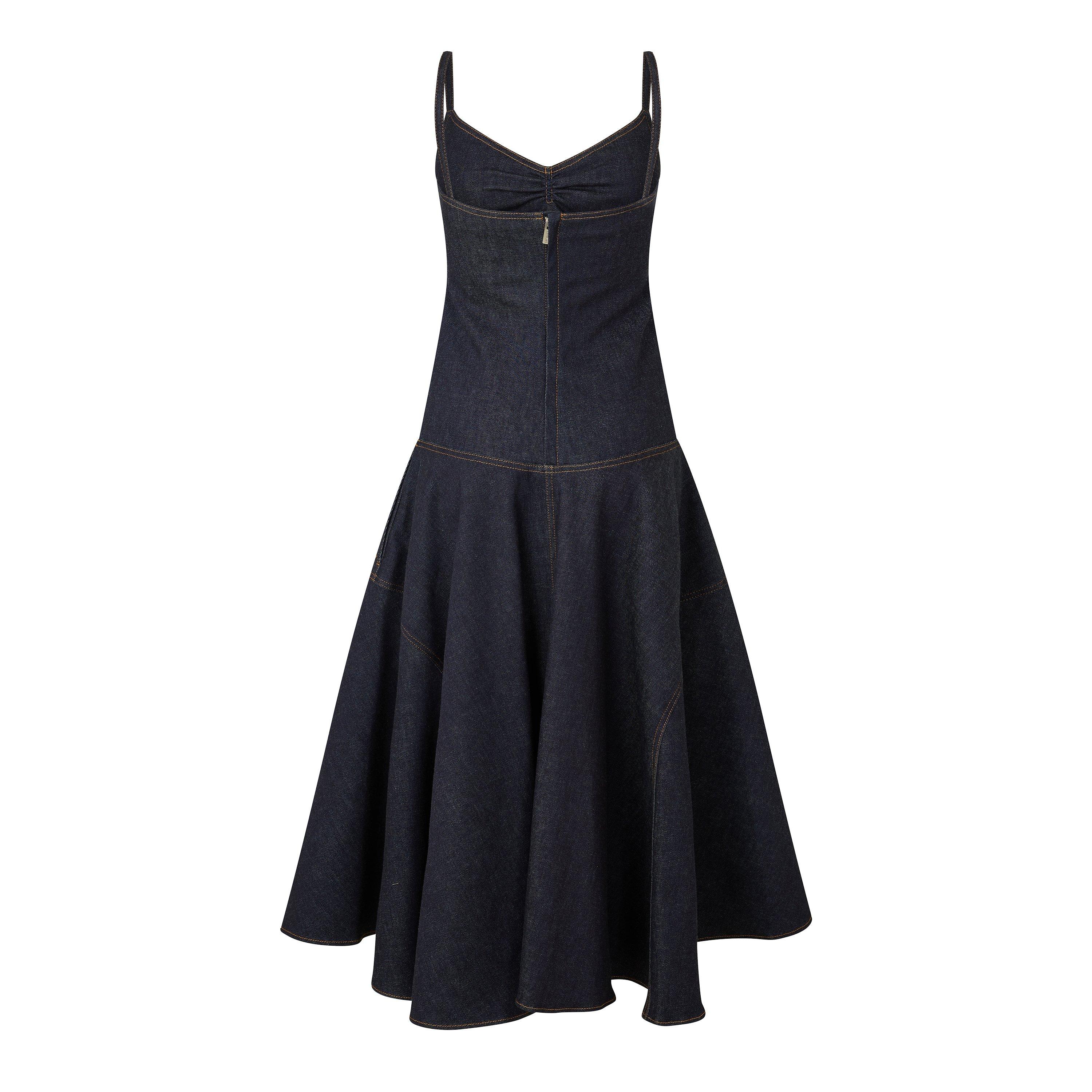 Dark Navy - Jacquemus - Women's La Robe De nimes Pina Skater Dress - 2