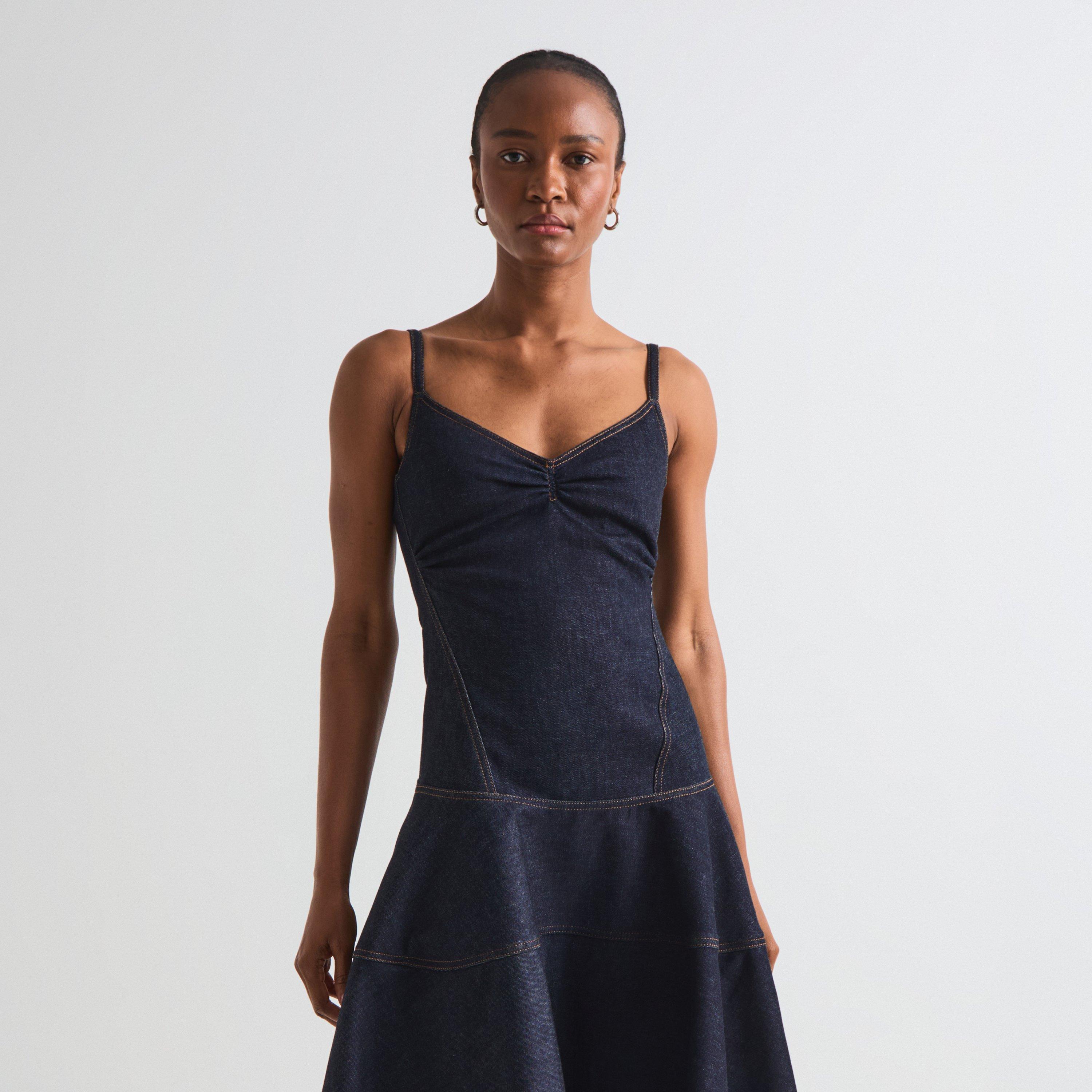 Dark Navy - Jacquemus - Women's La Robe De nimes Pina Skater Dress - 3