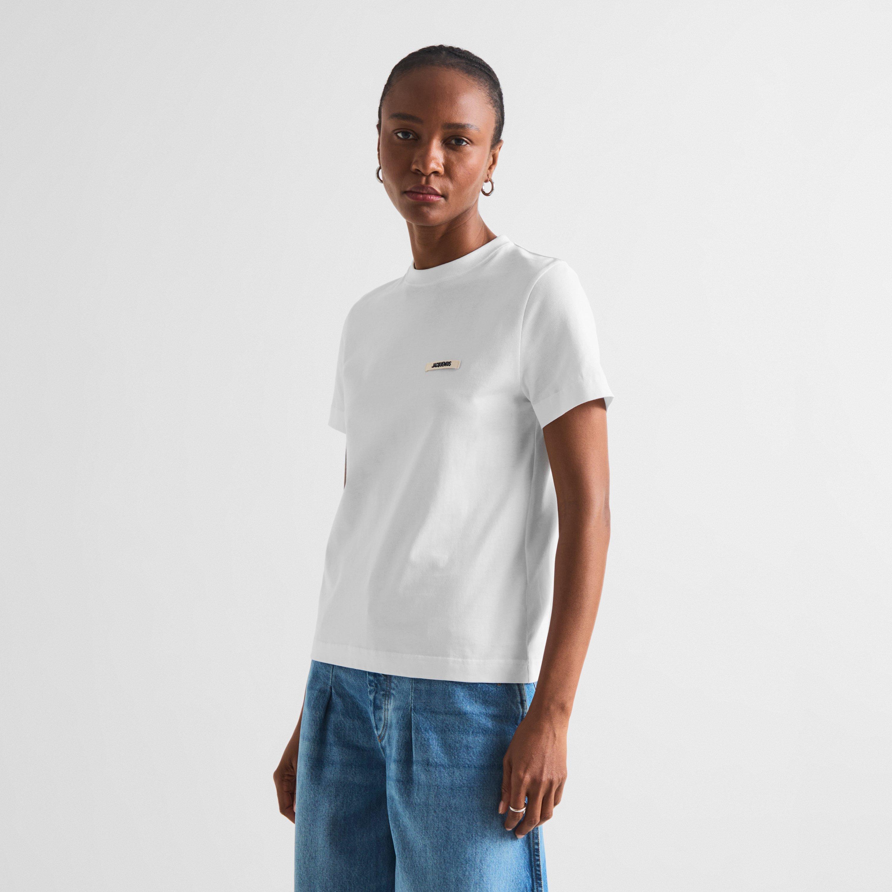 White - Jacquemus - Women's Le Tshirt Gros T-Shirt - 3