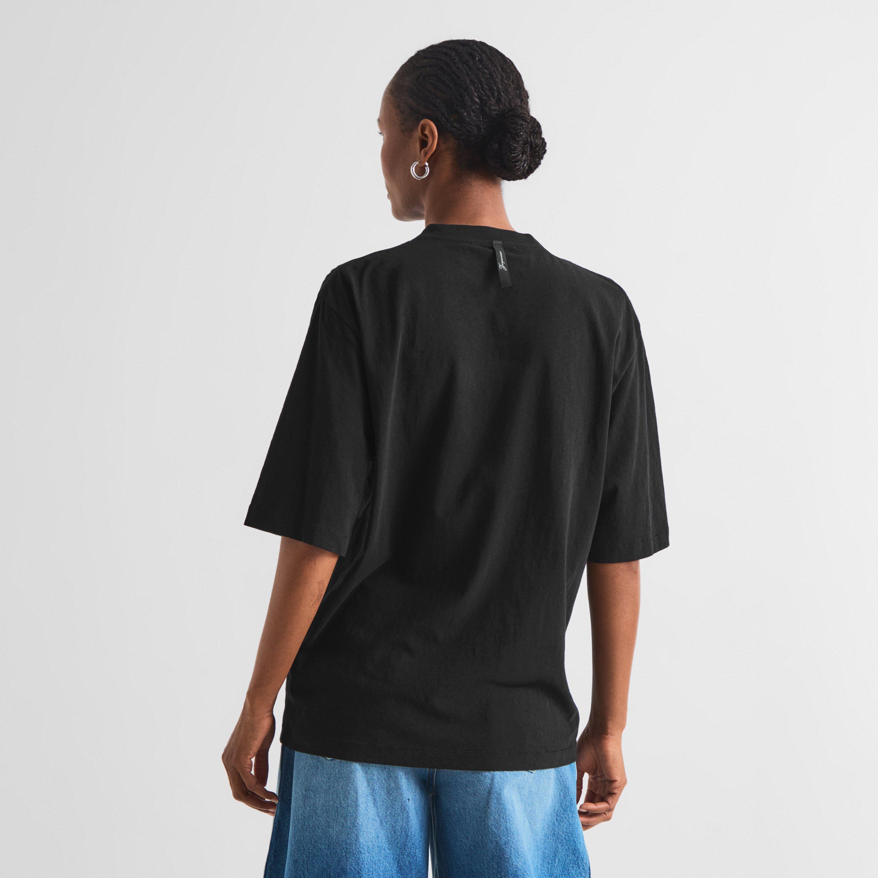 Black - Jacquemus - Women's Le Short-Sleeve Cotton T-Shirt - 4