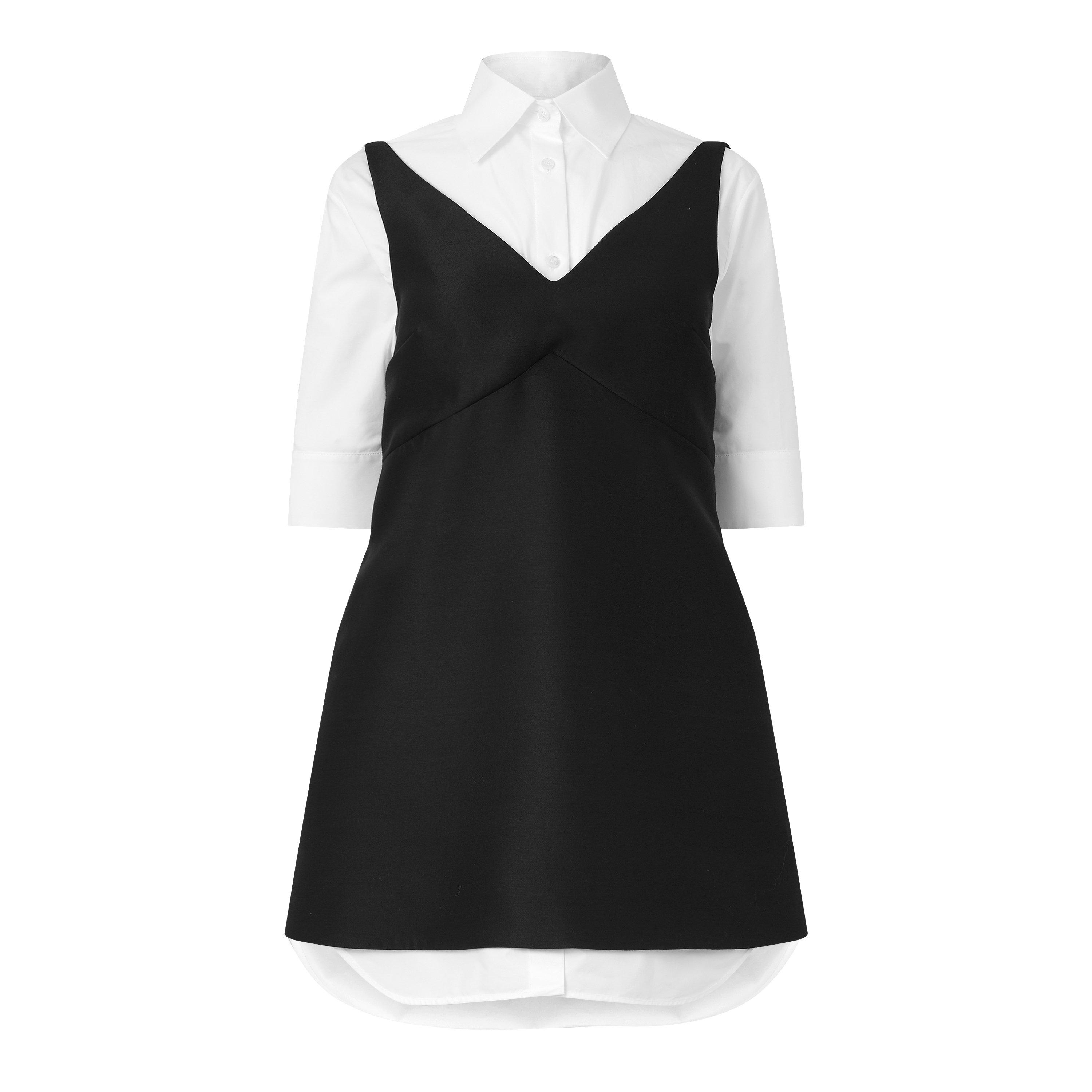 Black - Balenciaga - Bal Shrt Dress Ld64 - 1