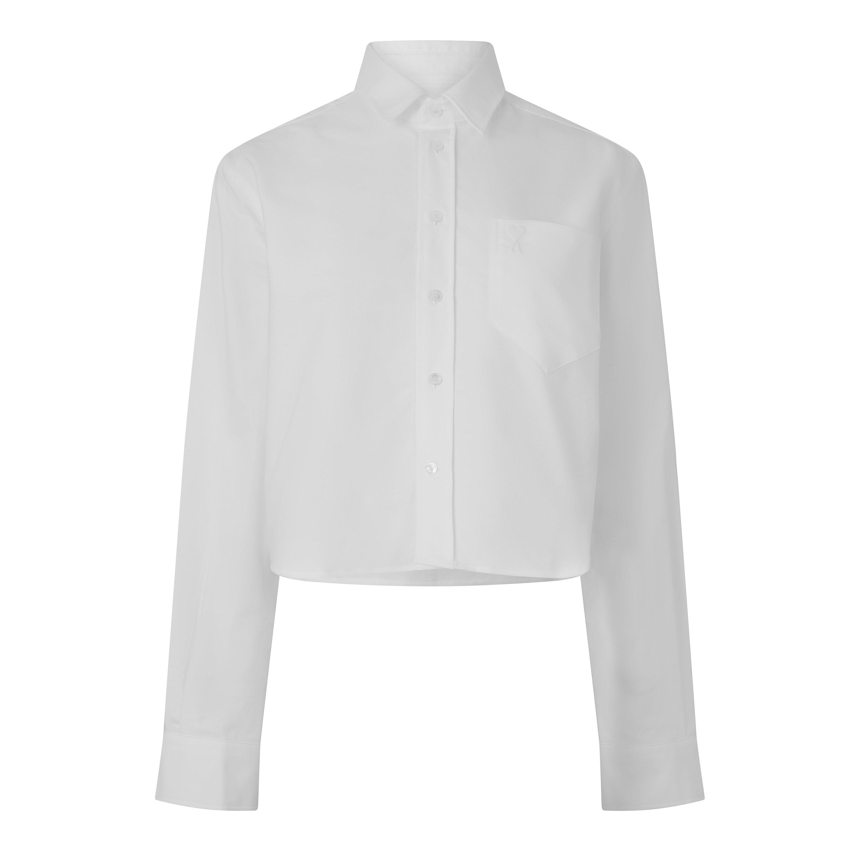 White Neutral - Ami Paris - Ami De Coeur Shirt Ld64 - 1