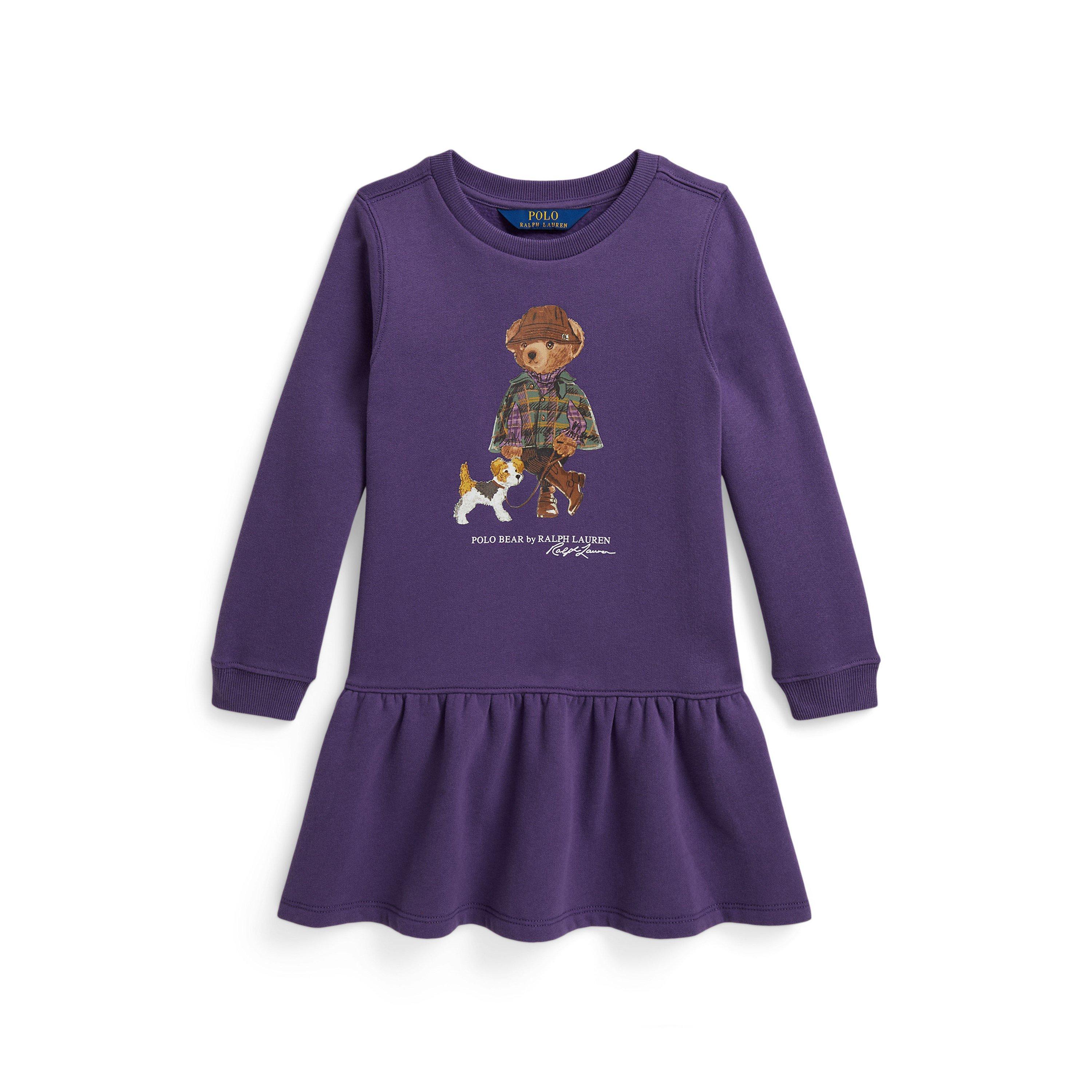 Valley Purple - Polo Ralph Lauren - Polo LS Bear Dress Jn64 - 1