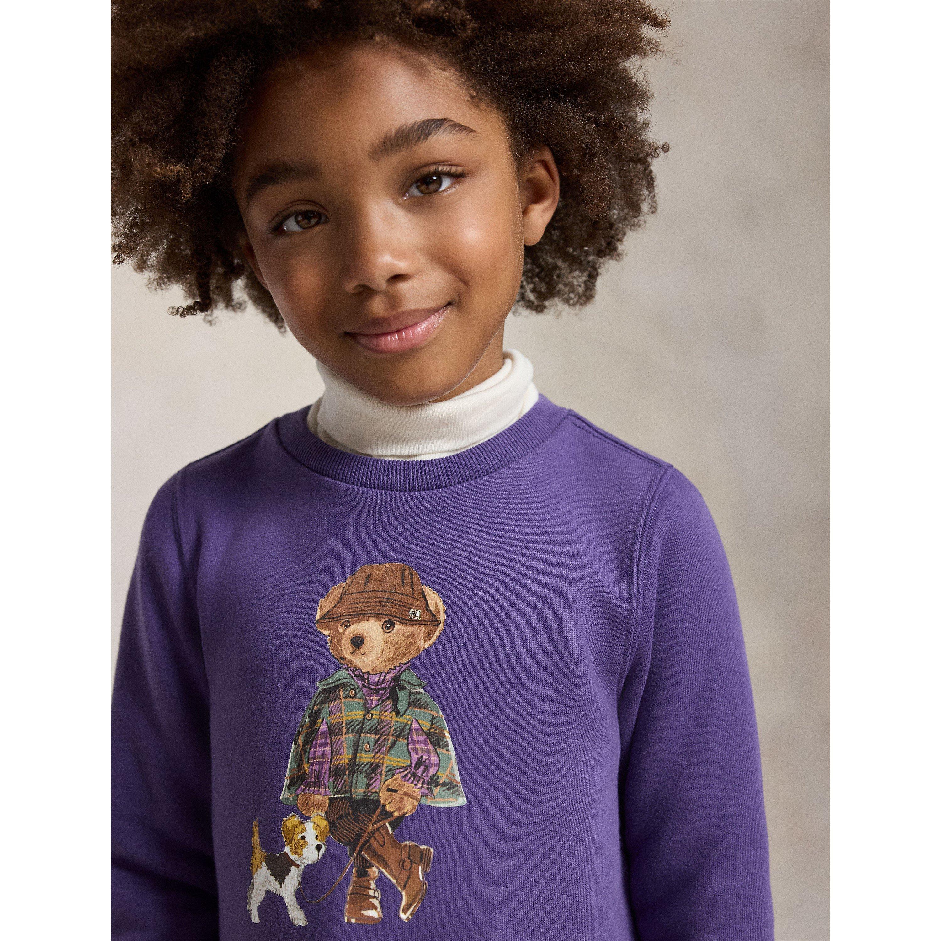 Valley Purple - Polo Ralph Lauren - Polo LS Bear Dress Jn64 - 4