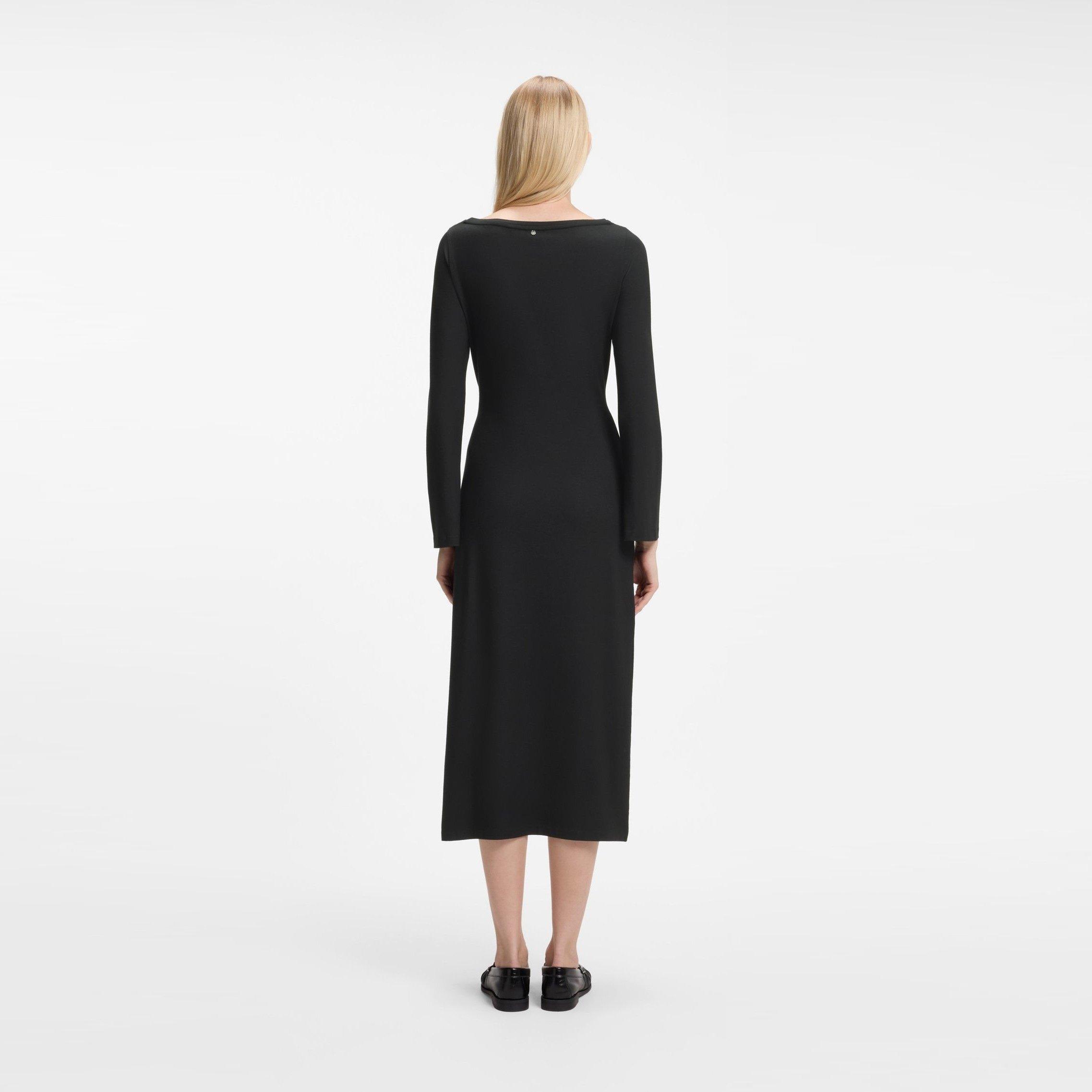 Black 001 - Boss - Boss Erlot Dress Ld64 - 3