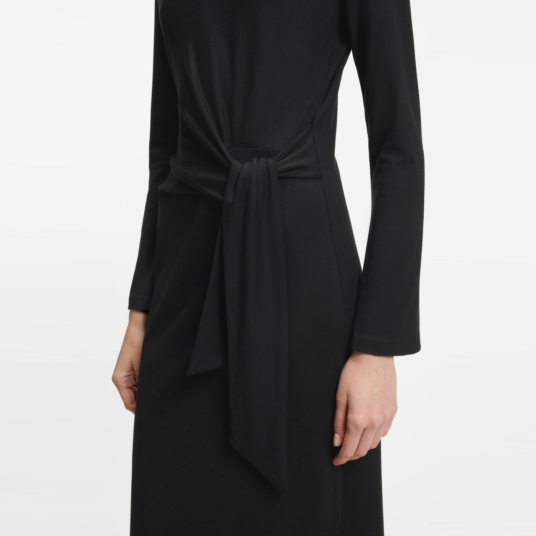 Black 001 - Boss - Boss Erlot Dress Ld64 - 4