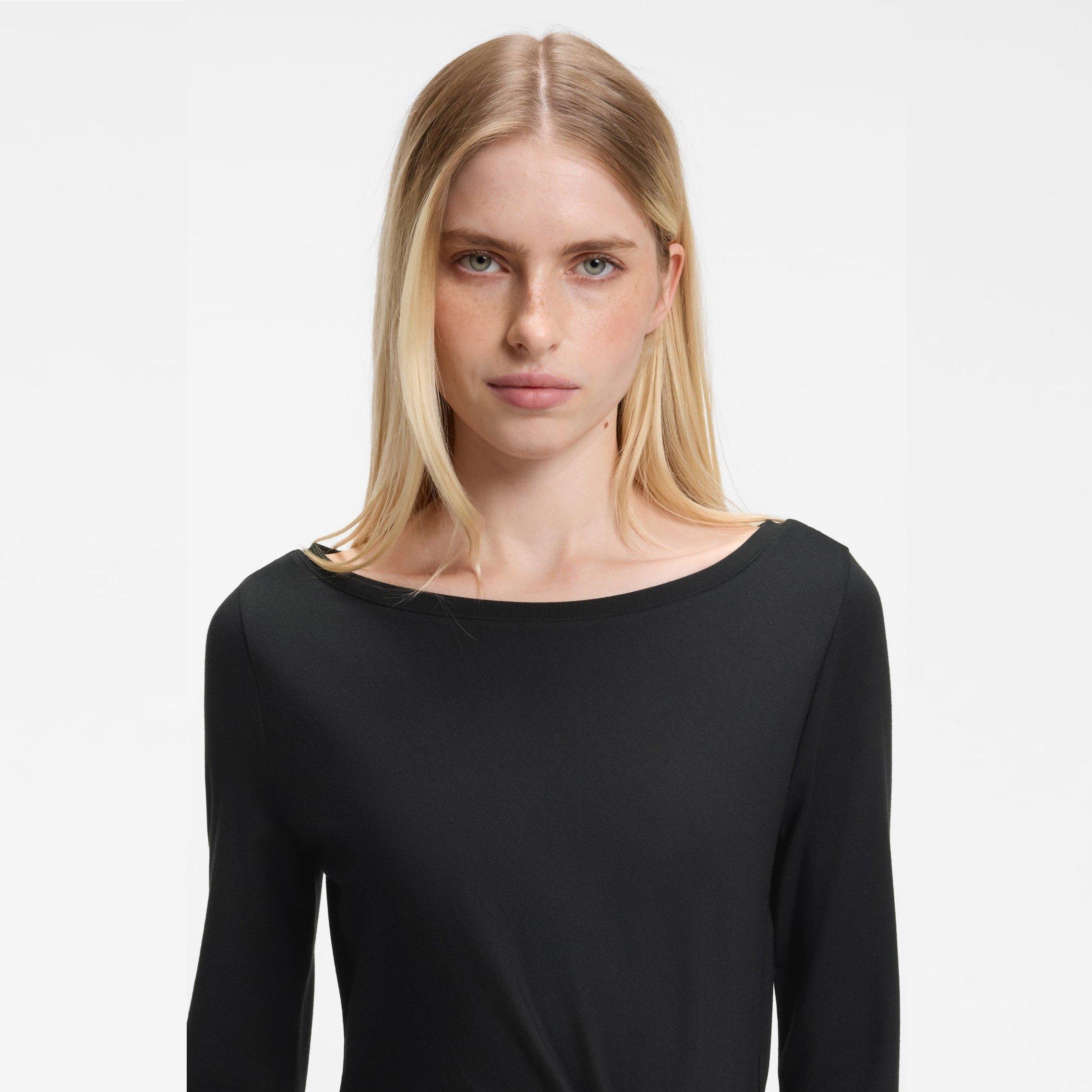 Black 001 - Boss - Boss Erlot Dress Ld64 - 5