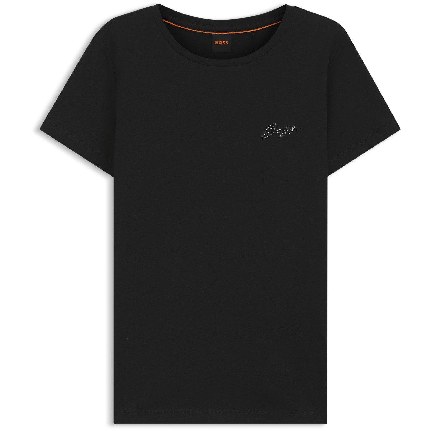 Black 001 - Boss - Boss Elove6 Tee Ld64 - 1